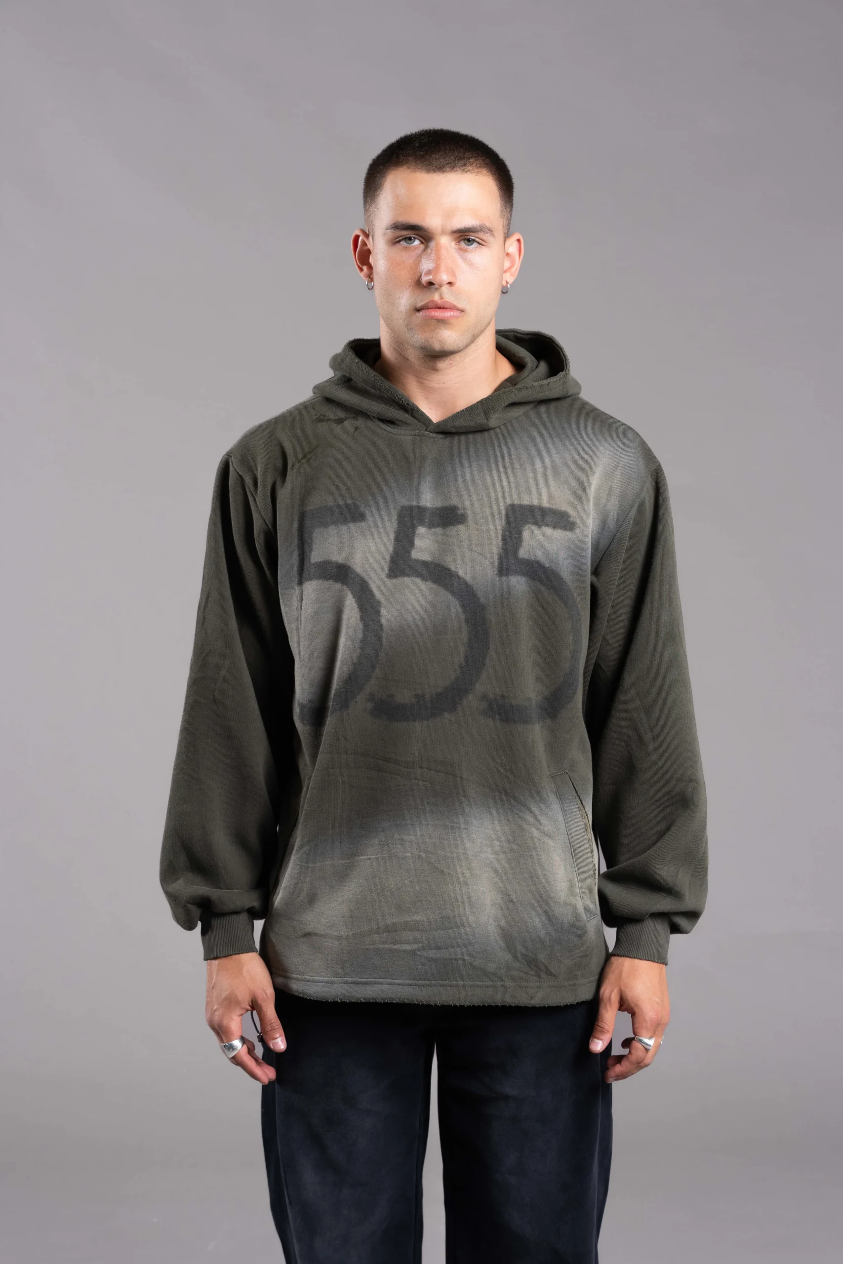 Hoodie verde - Revston