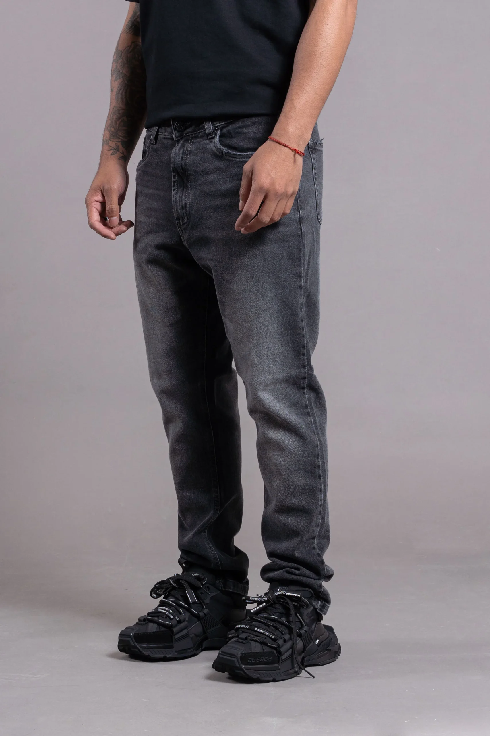 Jeans Slim fit Gris oscuro BT - Revston (foto 2)