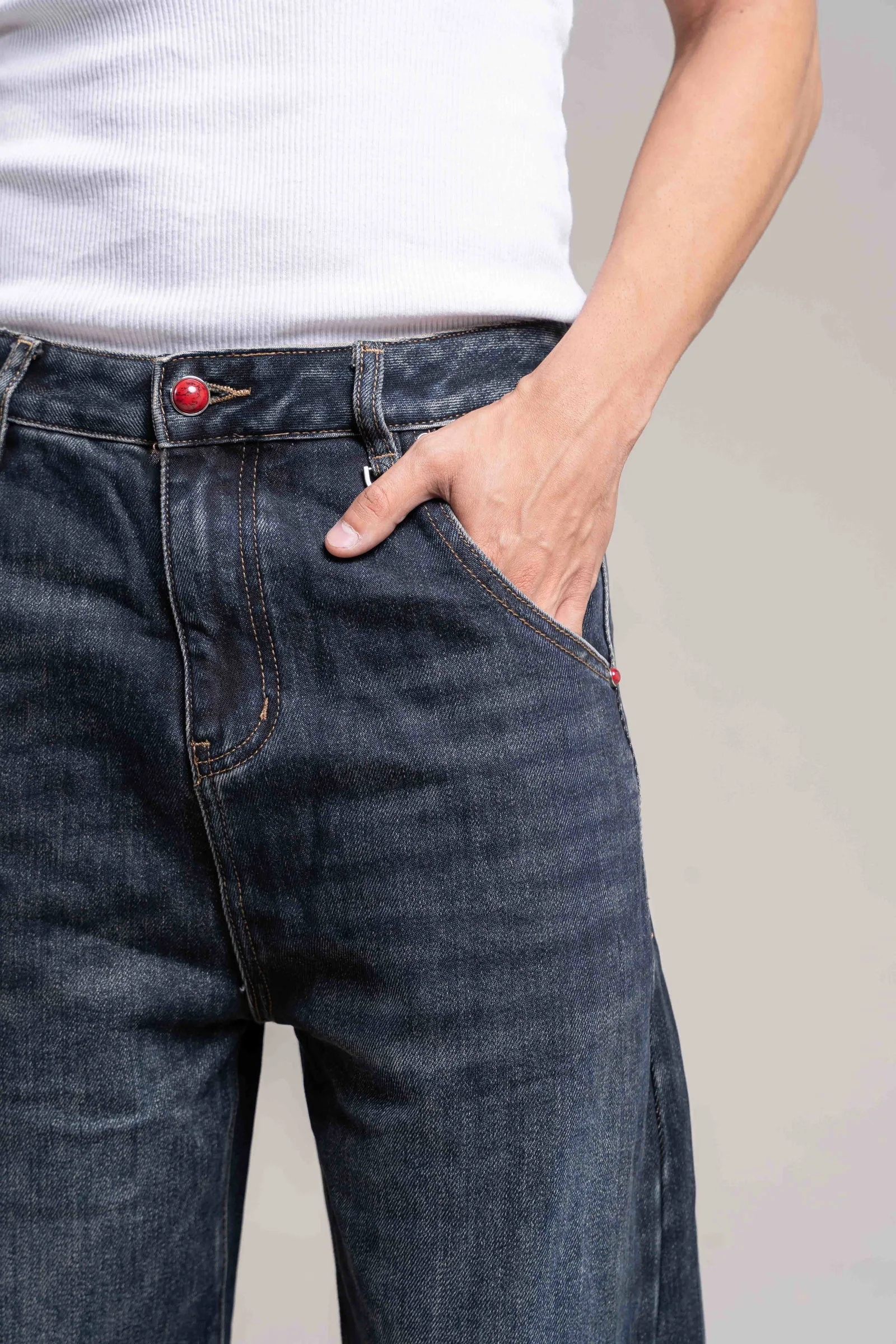 Alternative view of 0055 Jeans Baggy Rivet