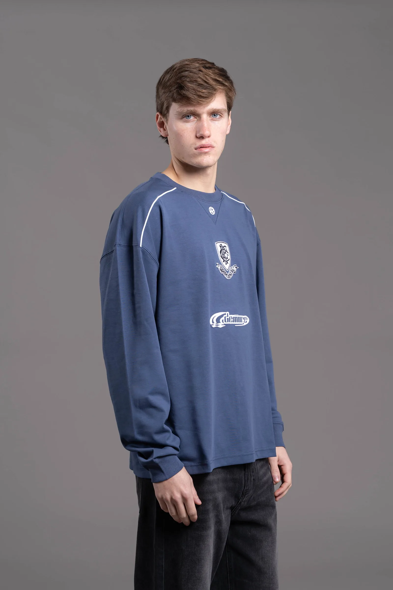 Alternative view of 019 Oversize Varsity Blue