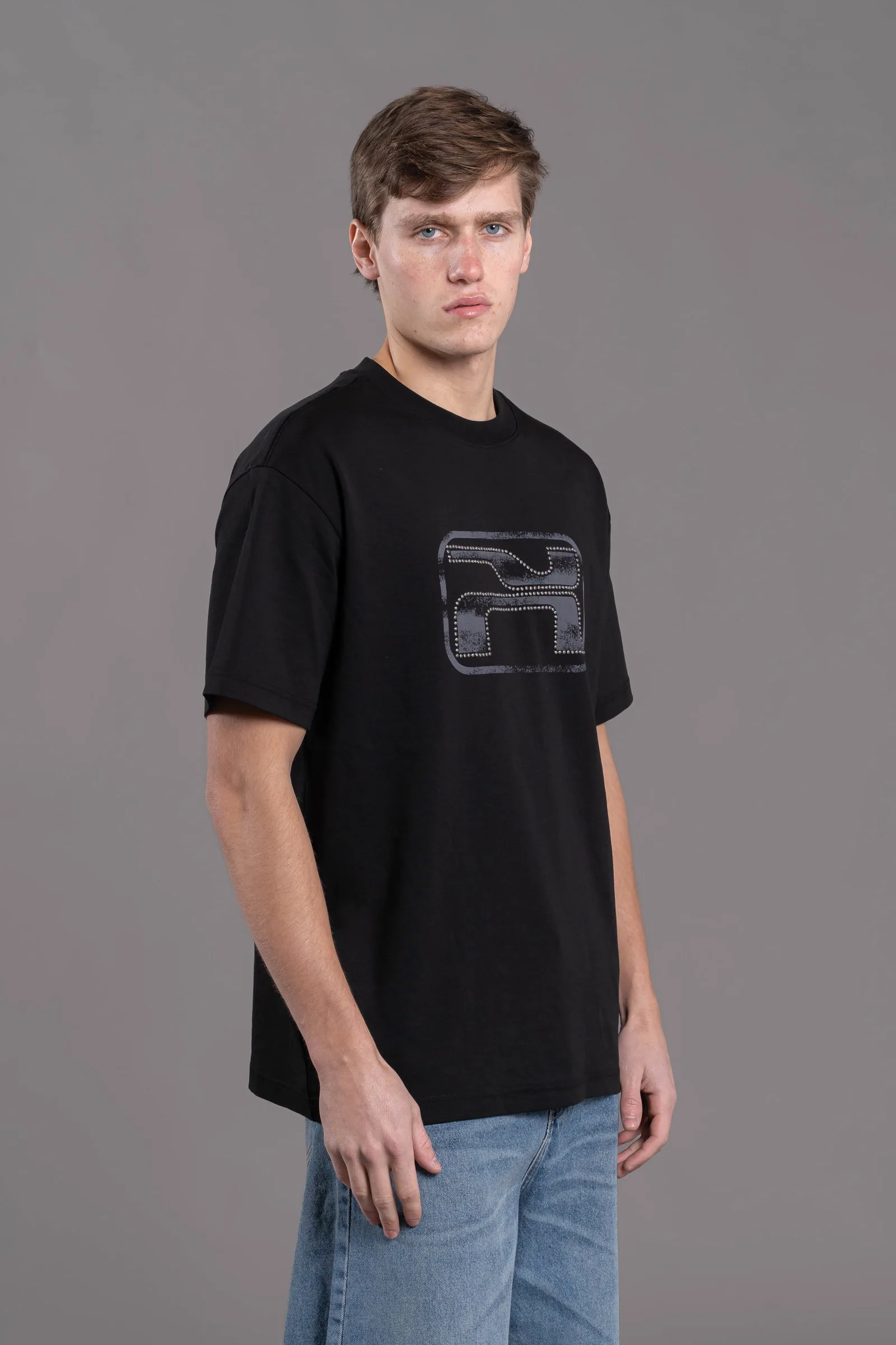 Alternative view of 025rm Oversized Monogram Black