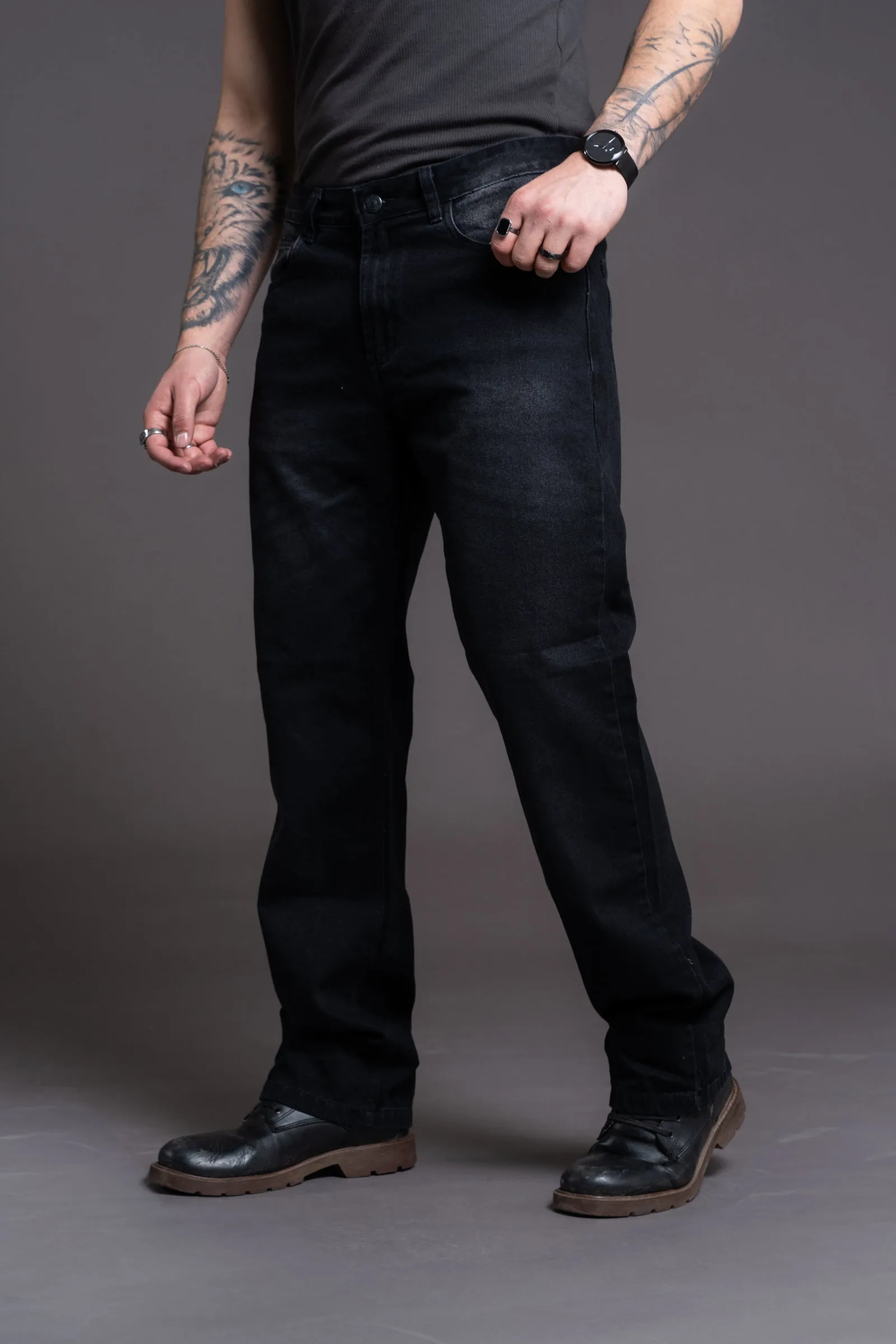 Alternative view of Jeans Relaxed oscuro BT
