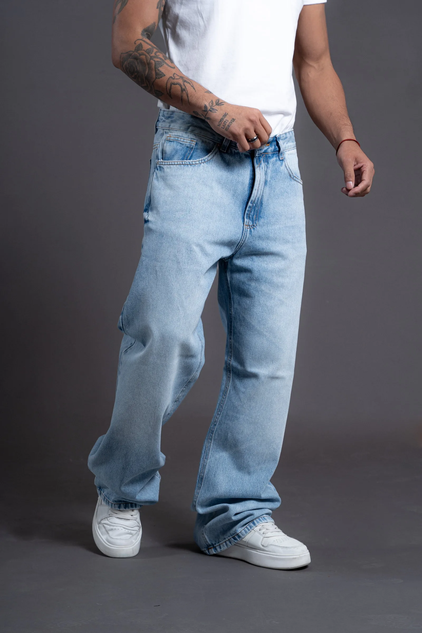 Alternative view of Baggy celeste nevado BT