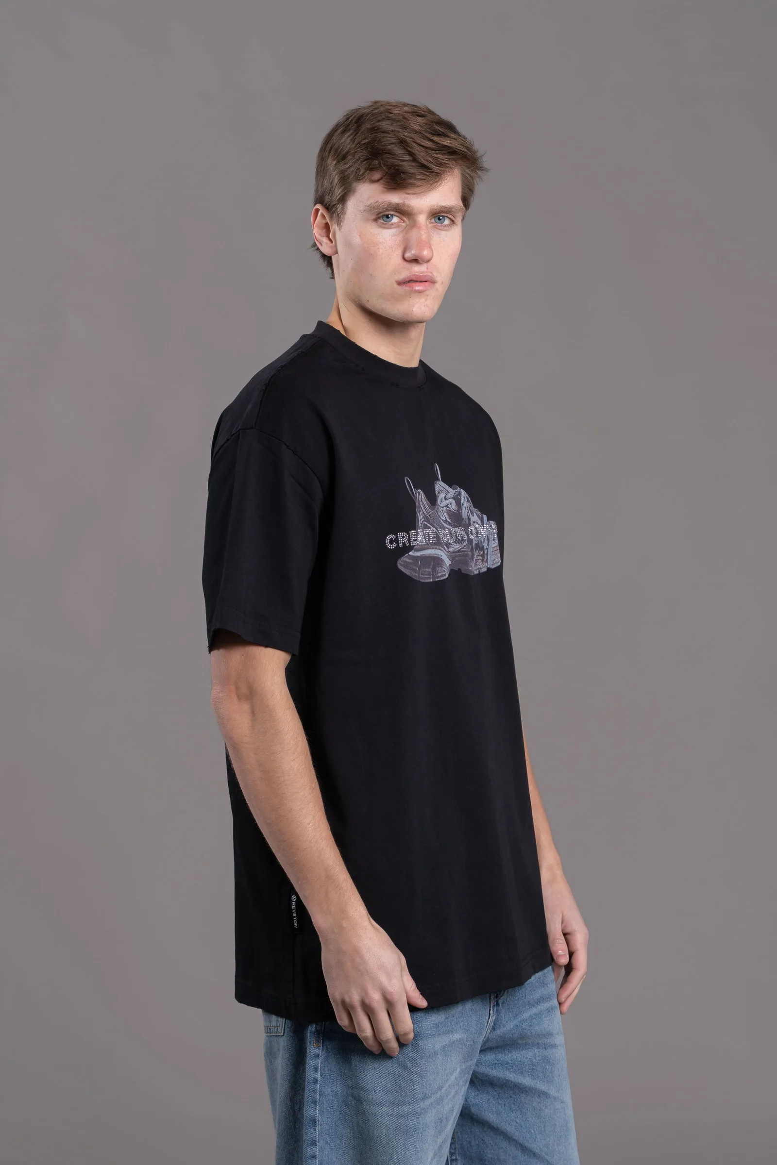 Alternative view of 09RM Oversized Future Runner Black