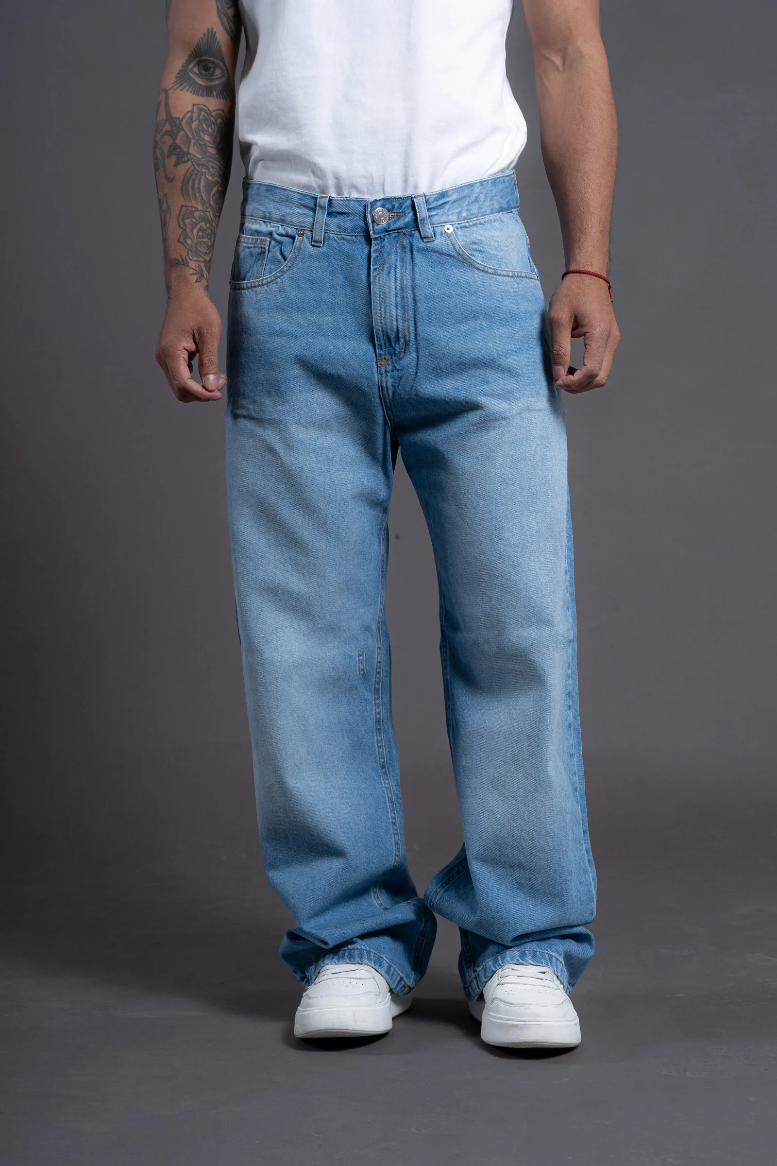 Jeans baggy celeste BT
