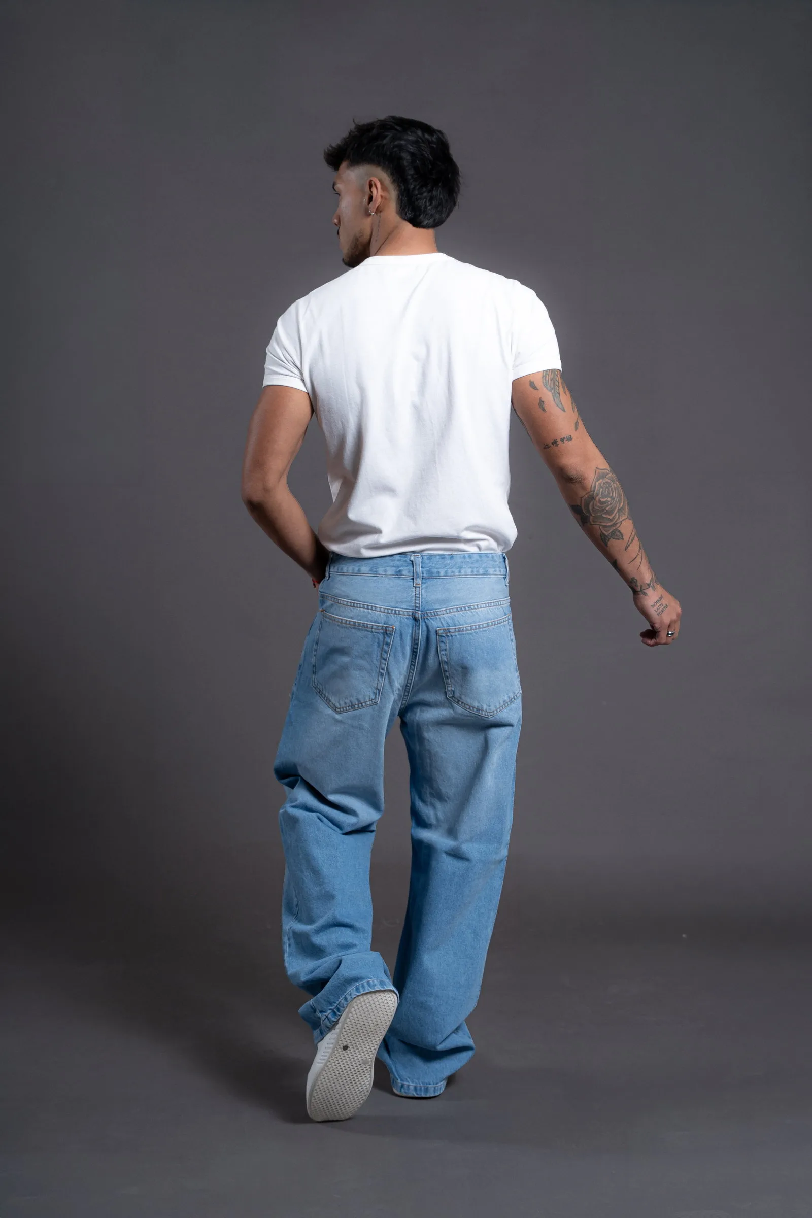 Jeans baggy celeste BT - Imagen 3