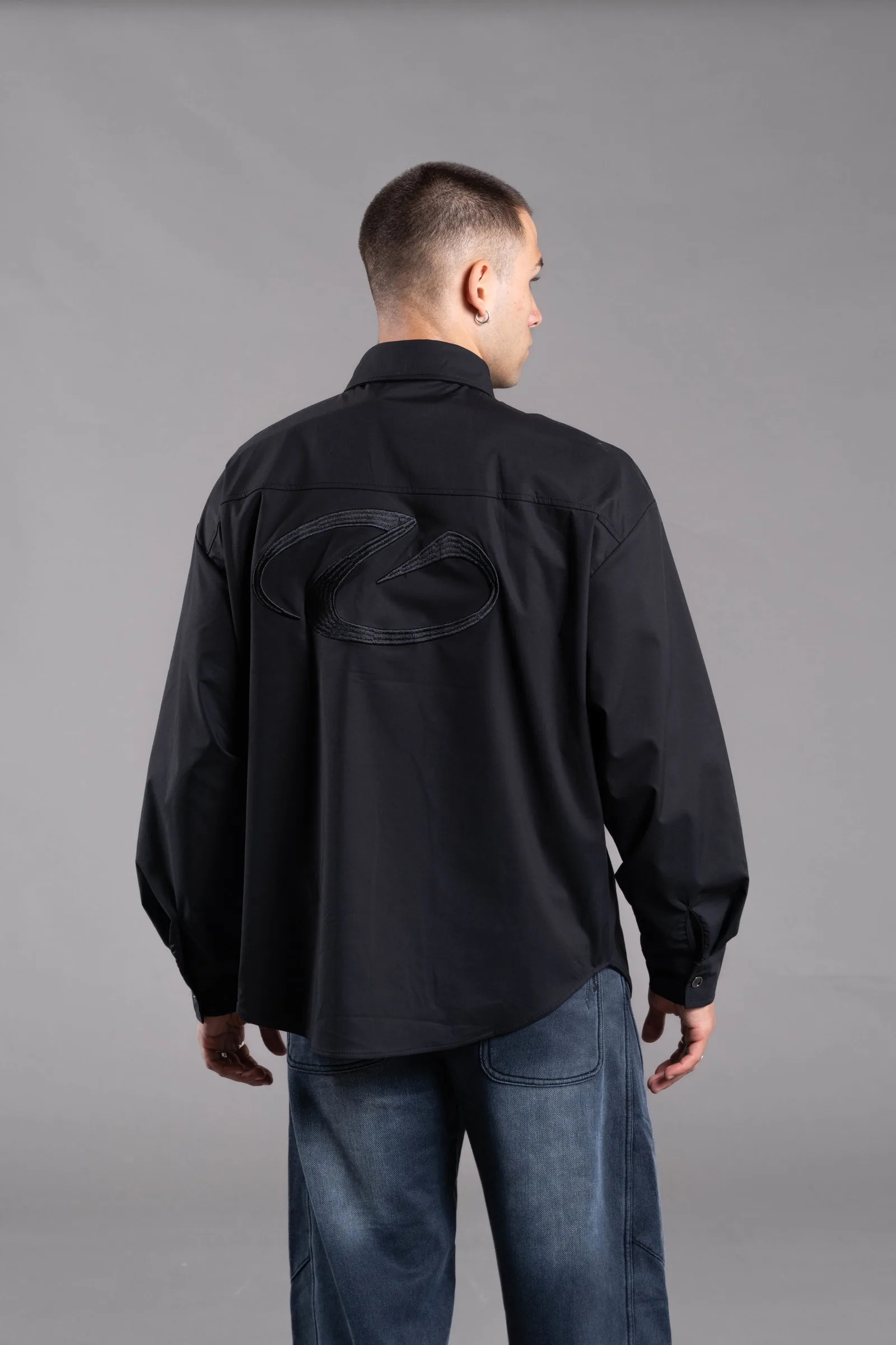 Alternative view of 1001-C CAMISA BLACK