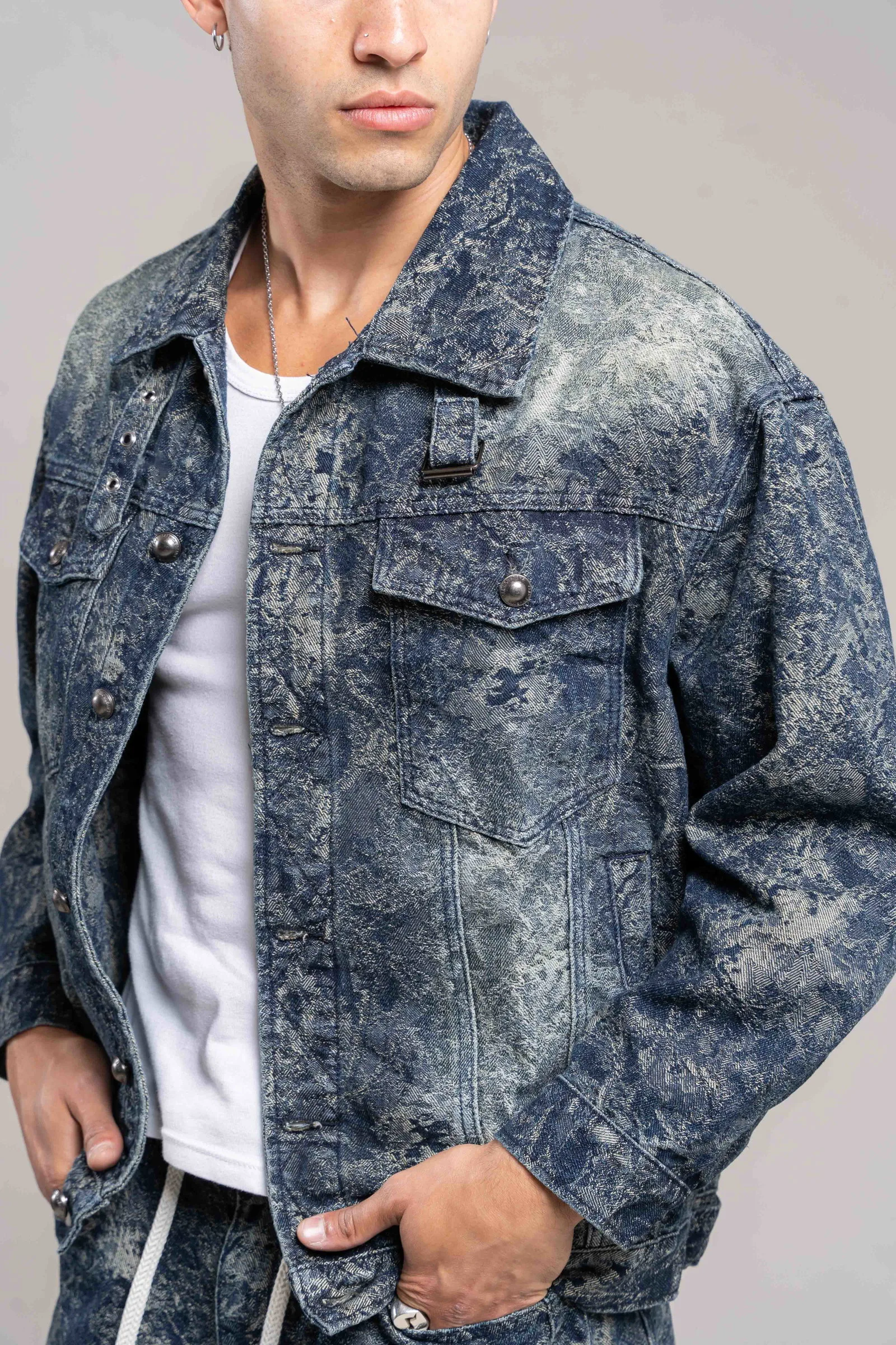 Alternative view of 118C- Campera Full Print Botanical