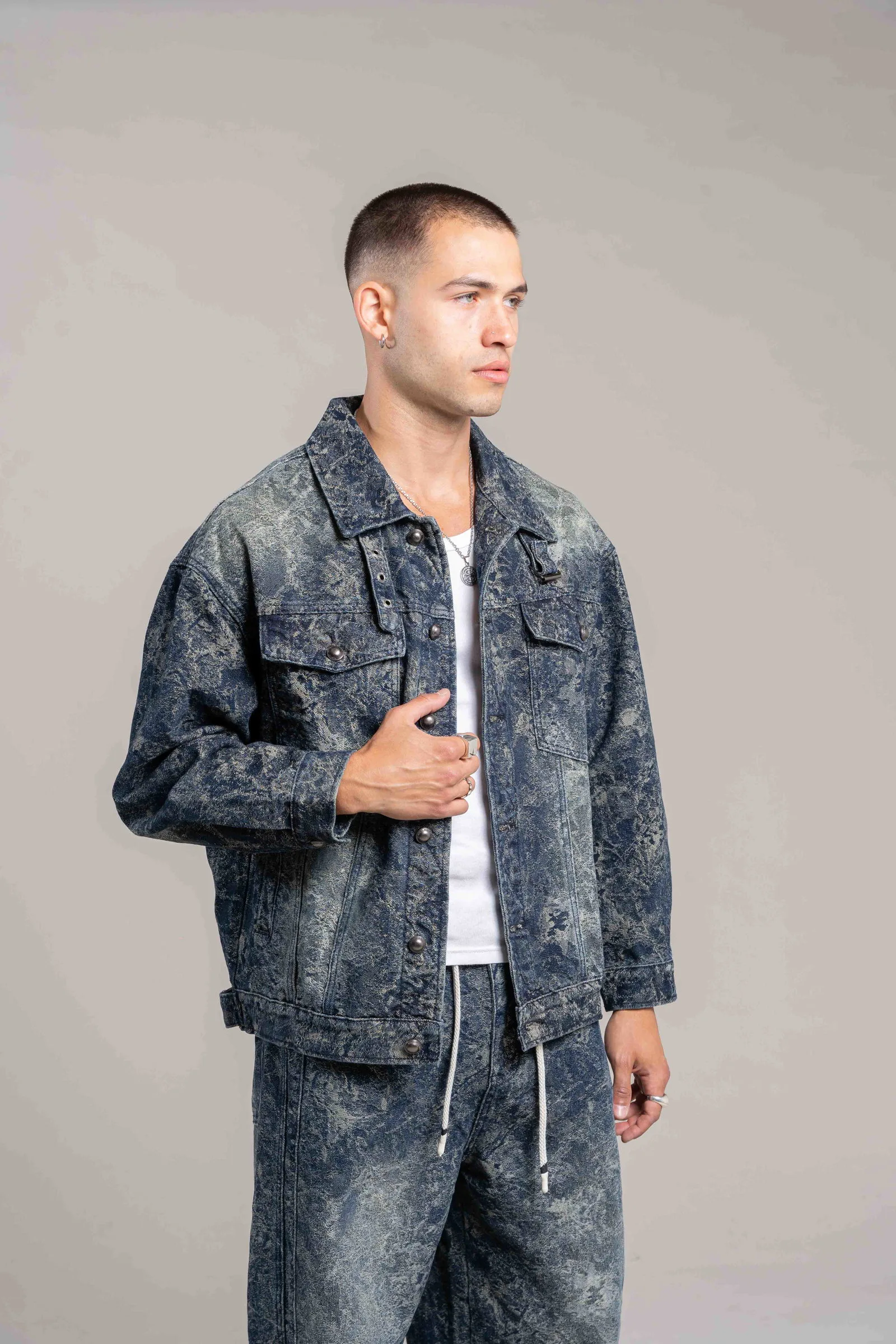 118C- Campera Full Print Botanical - Imagen 4