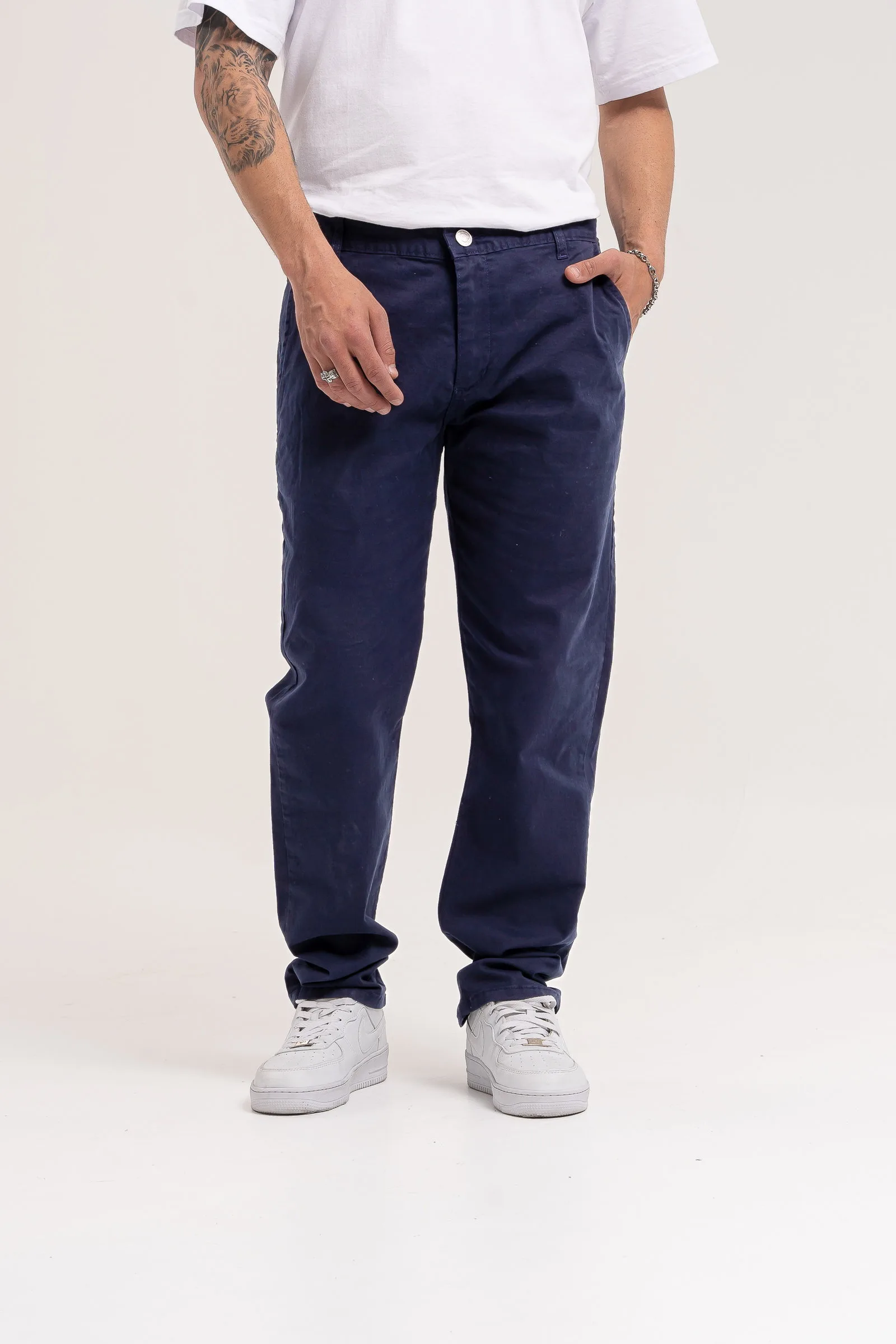 Alternative view of 207- GABARDINA CHINO AZUL