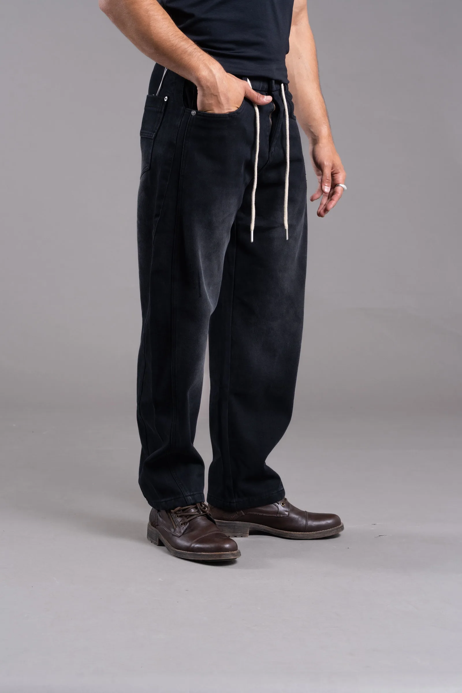 Alternative view of 258115N Baggy Urban stone Black
