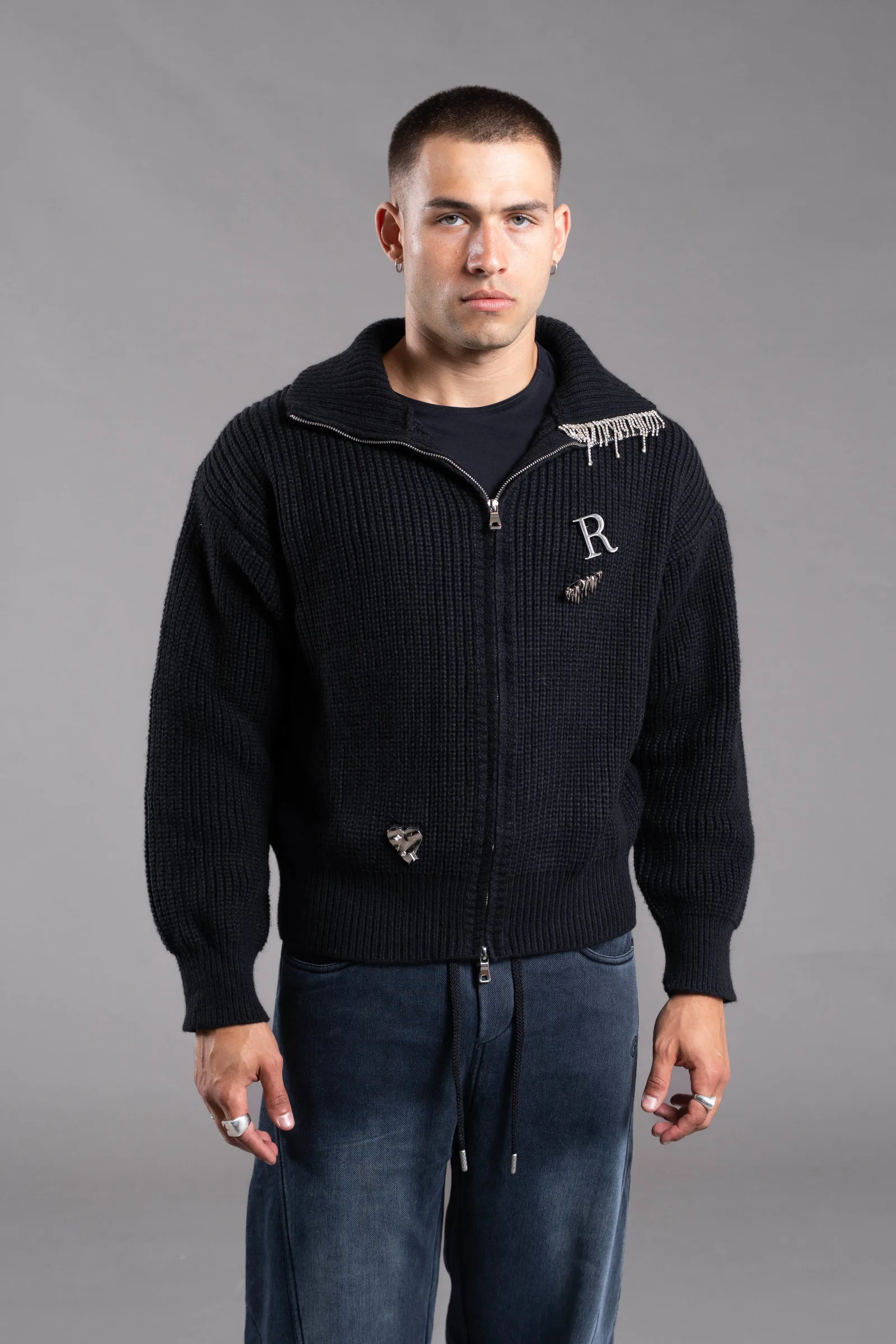 2729-N campera de lana black