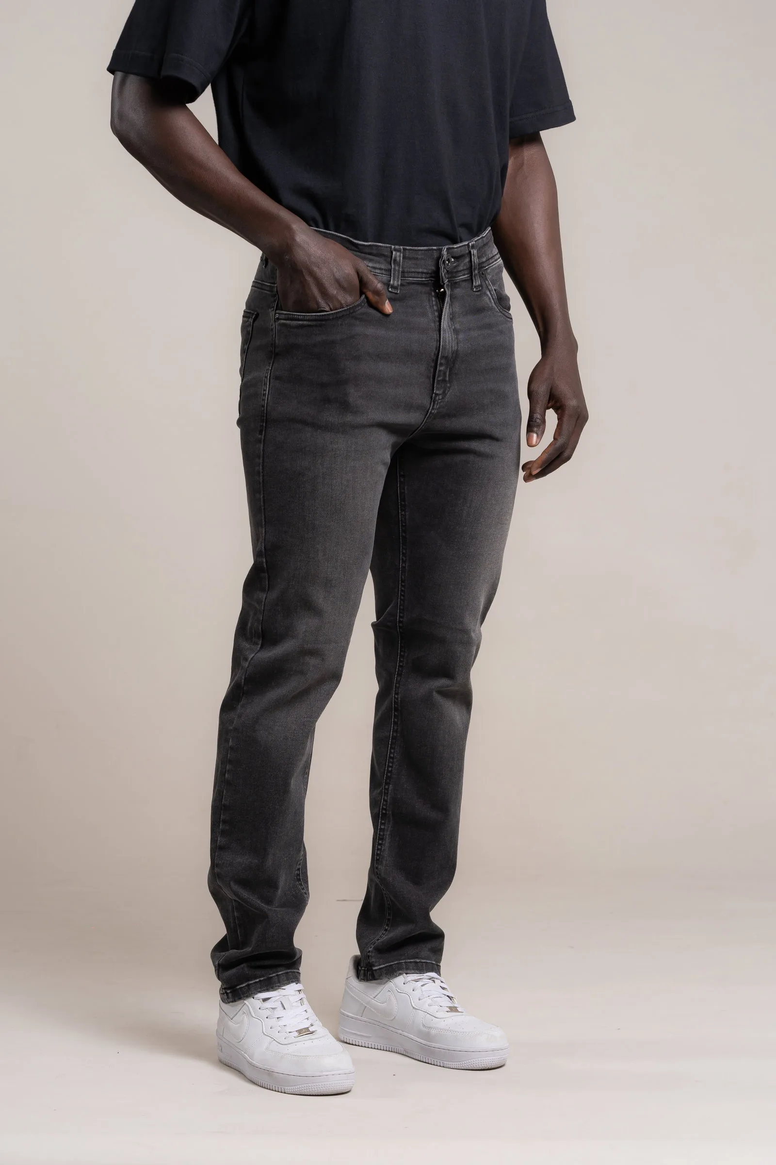 Alternative view of 28B - SLIM FIT GRIS ULTIMOS TALLES
