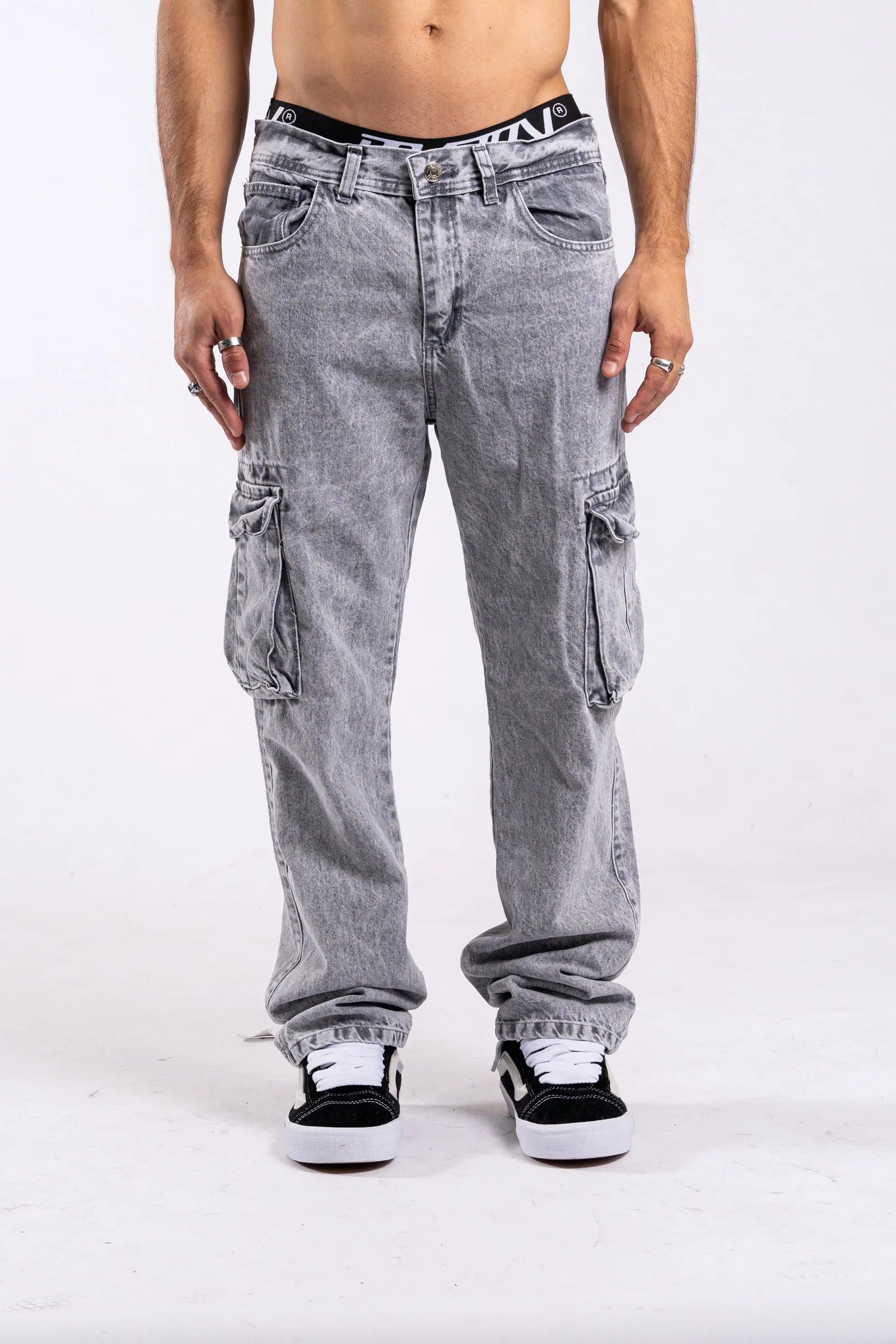 295 - PANTALON RELAXED CARGO