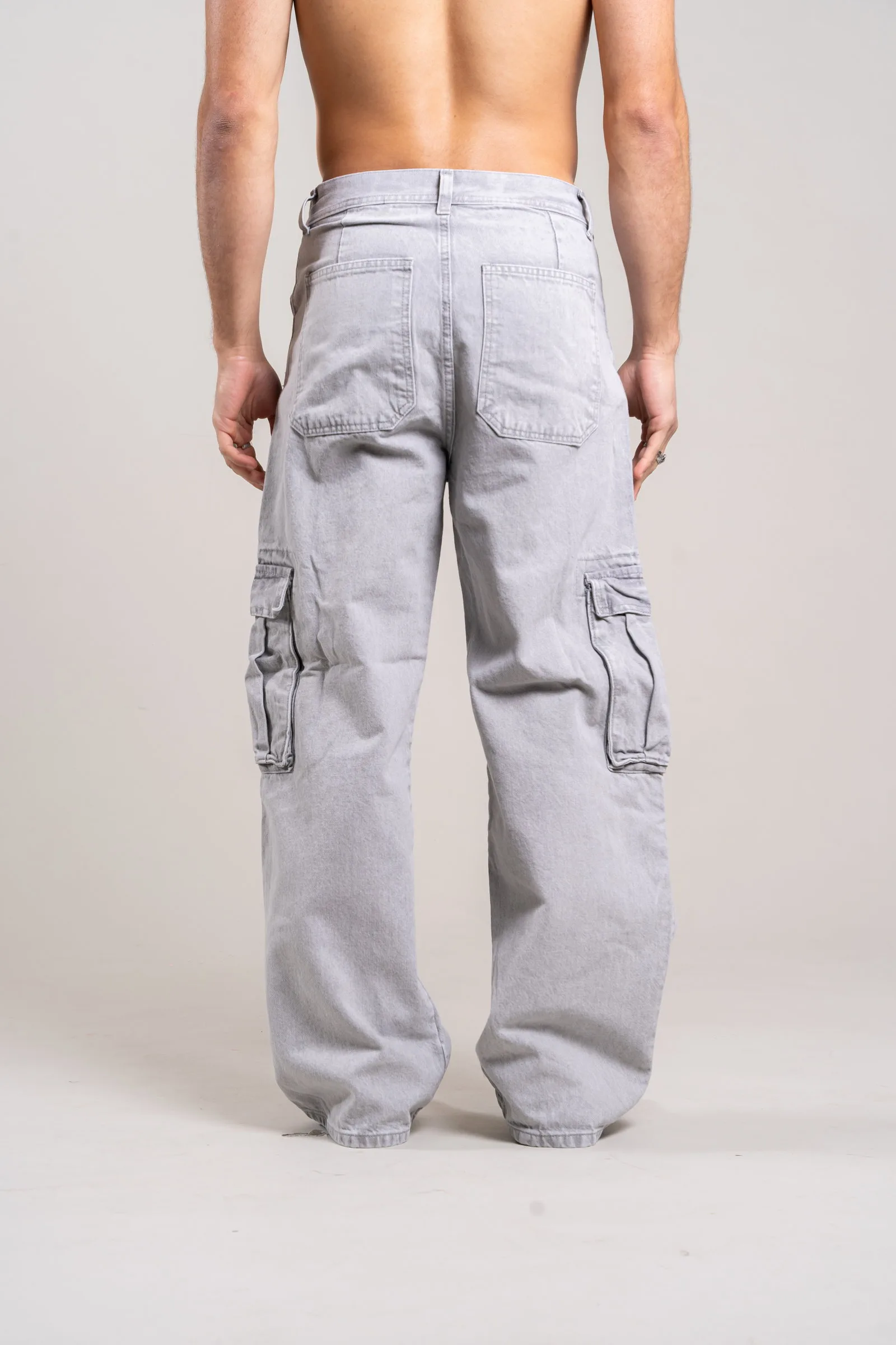 308 wide leg gray ULTIMOS TALLES - Imagen 3