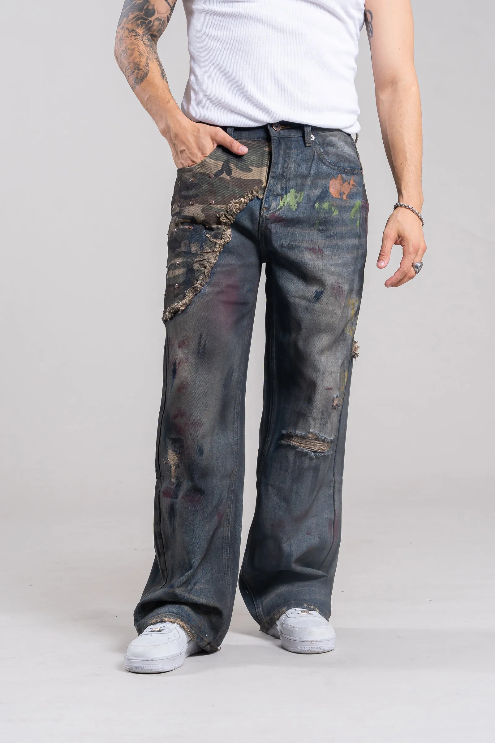 31022 - JEANS BROKEN SPACE