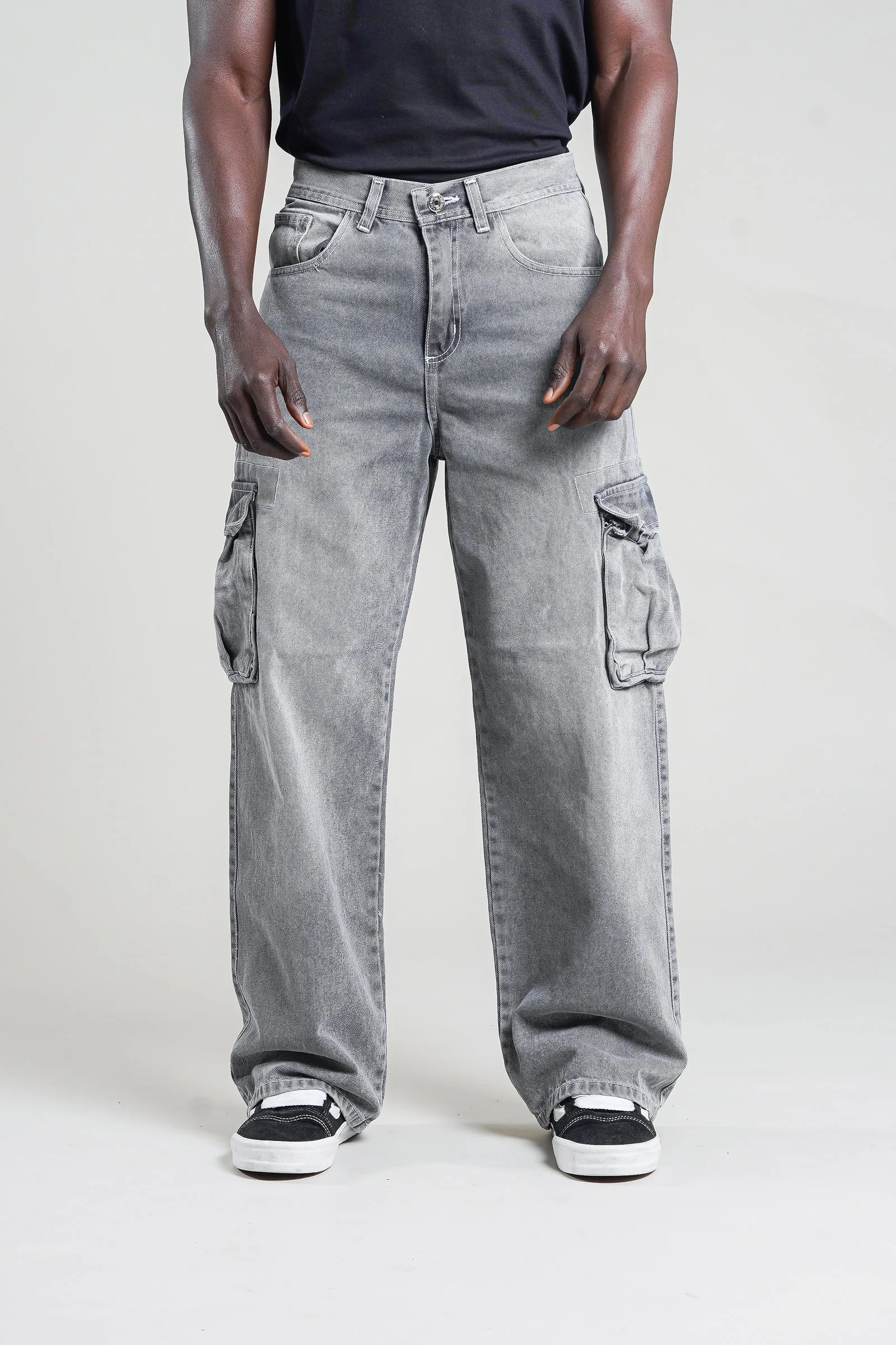325- BAGGY CARGO GREY