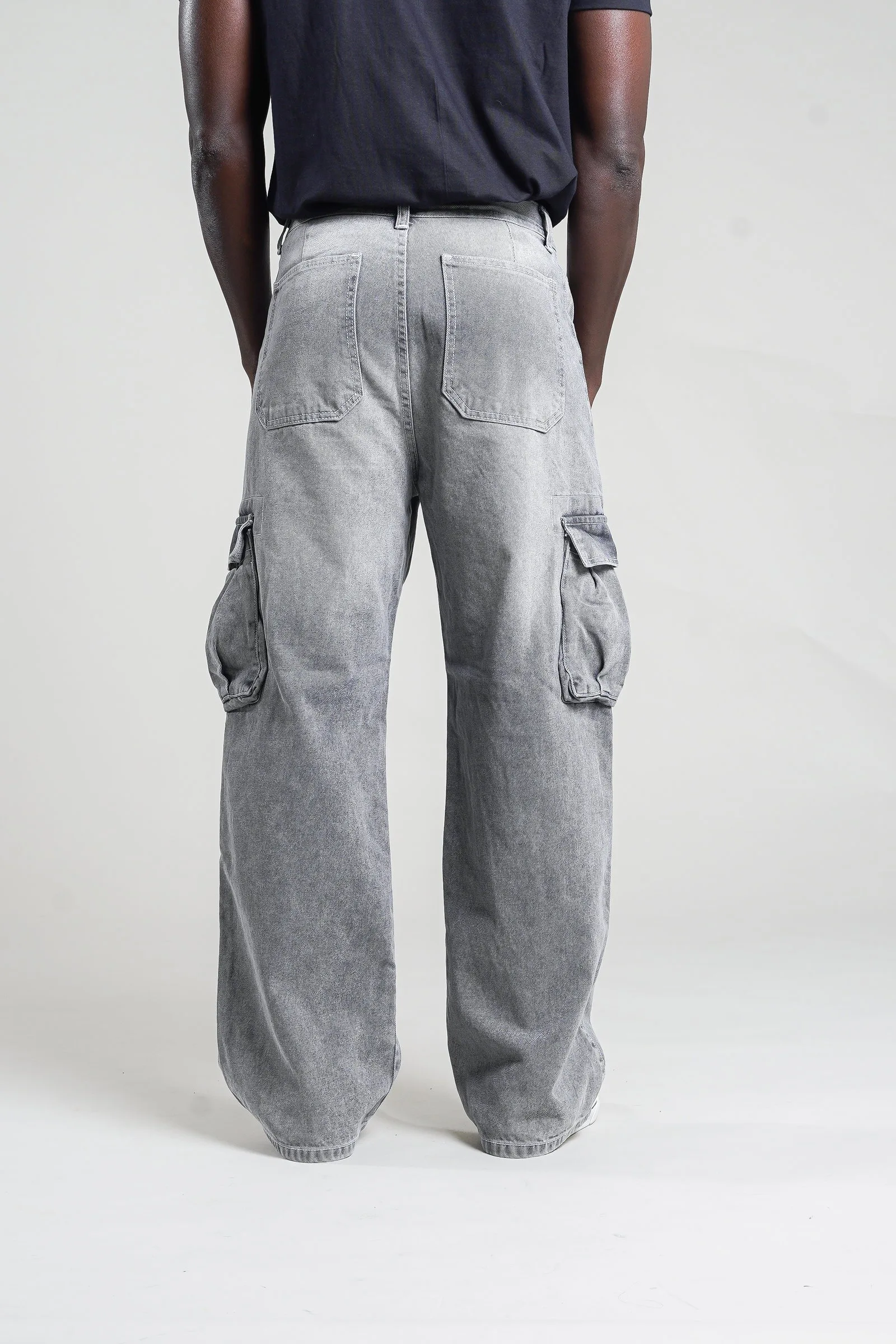 325- BAGGY CARGO GREY - Imagen 4