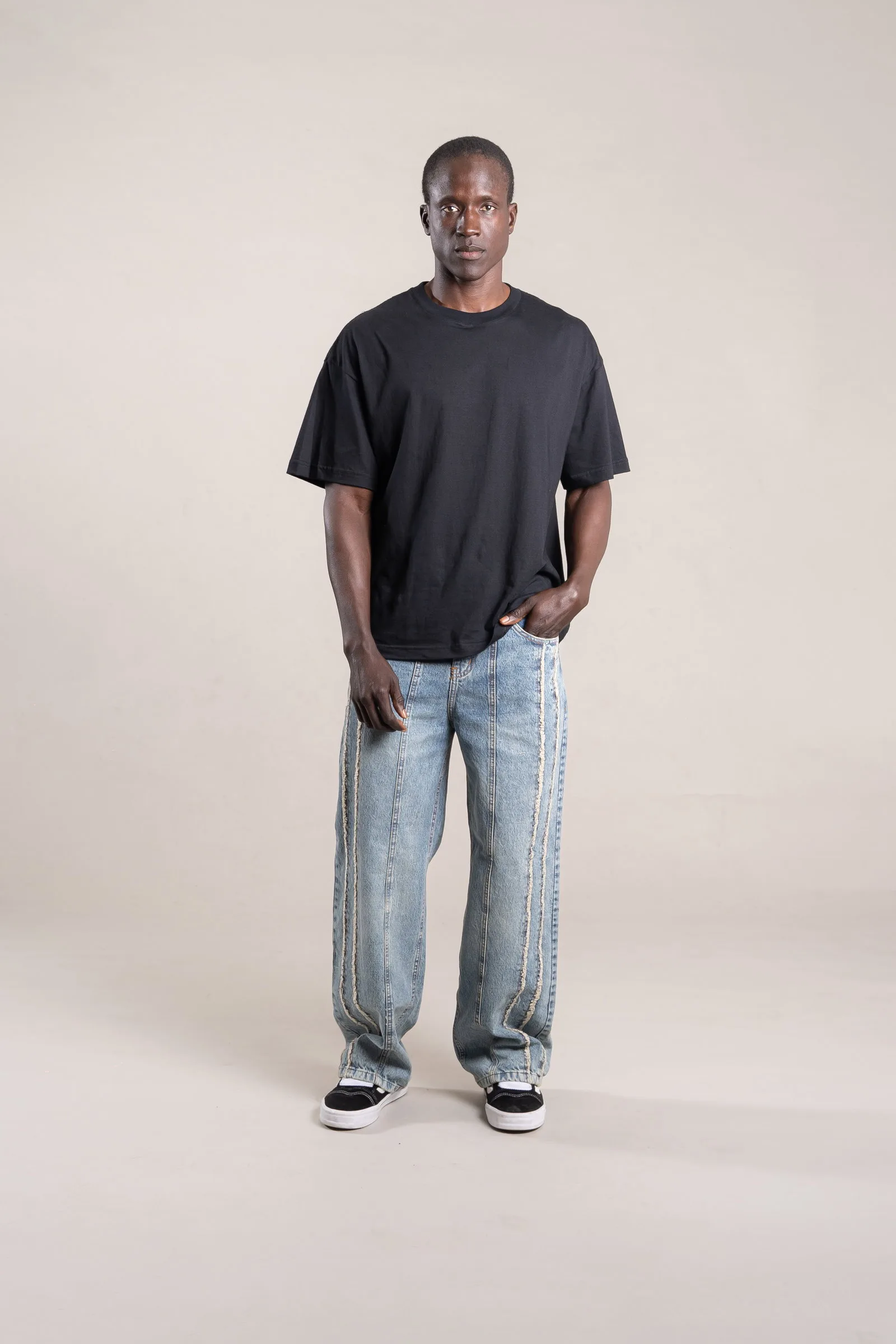 345 - BAGGY MATIZADO - Imagen 4