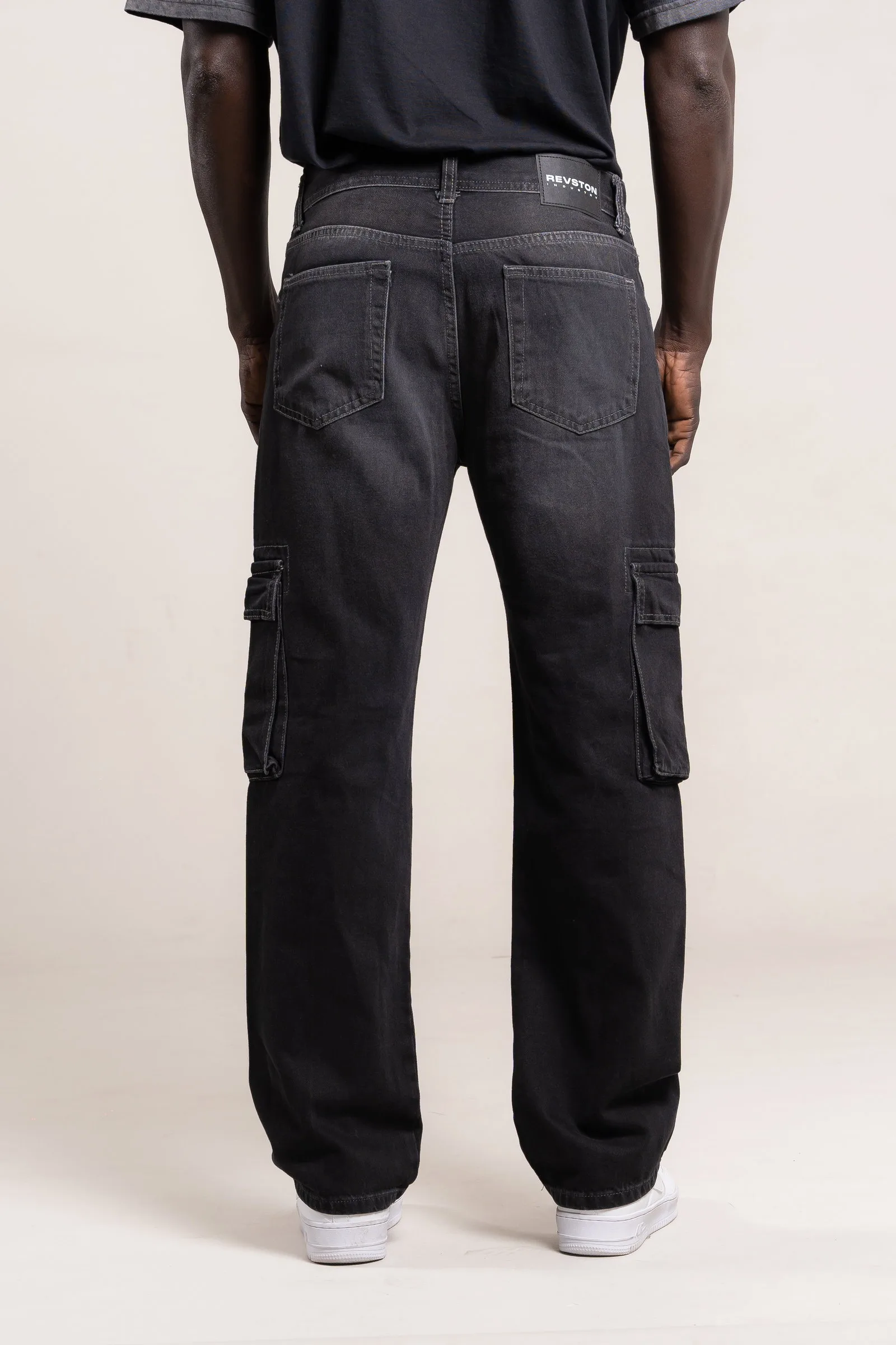 359A - RELAXED CARGO BLACK - Imagen 3