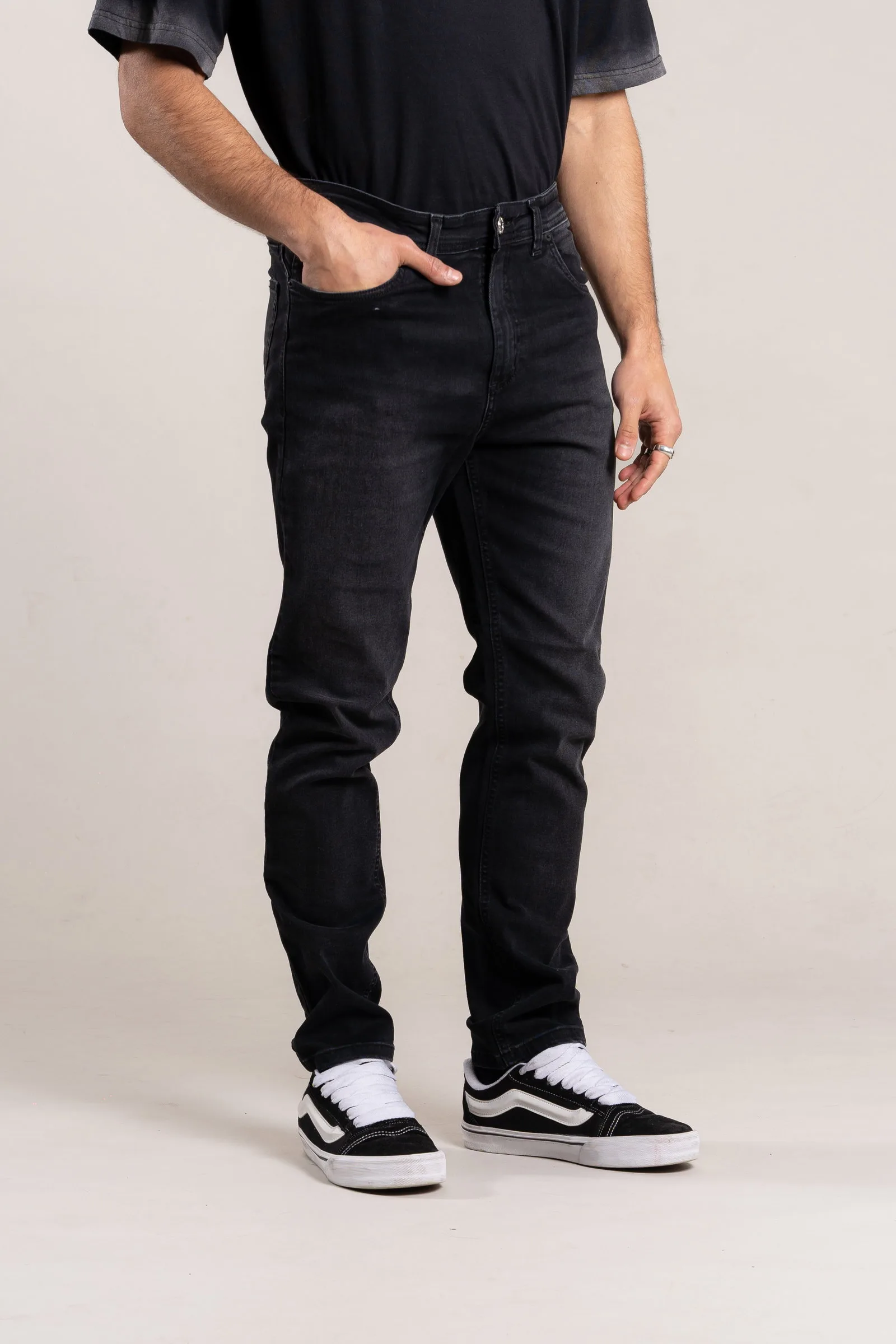 Alternative view of 366 - SLIM FIT GRIS  ULTIMOS TALLES