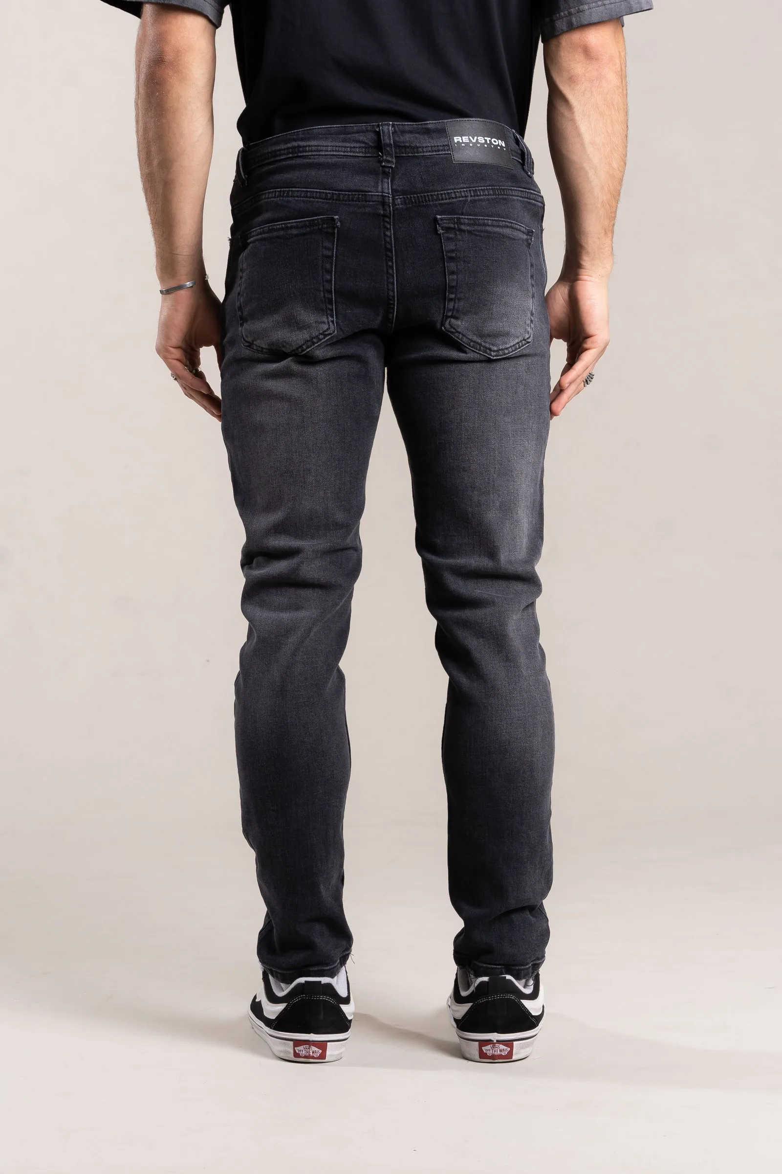 Alternative view of 378 - SLIM FIT GRIS OSCURO