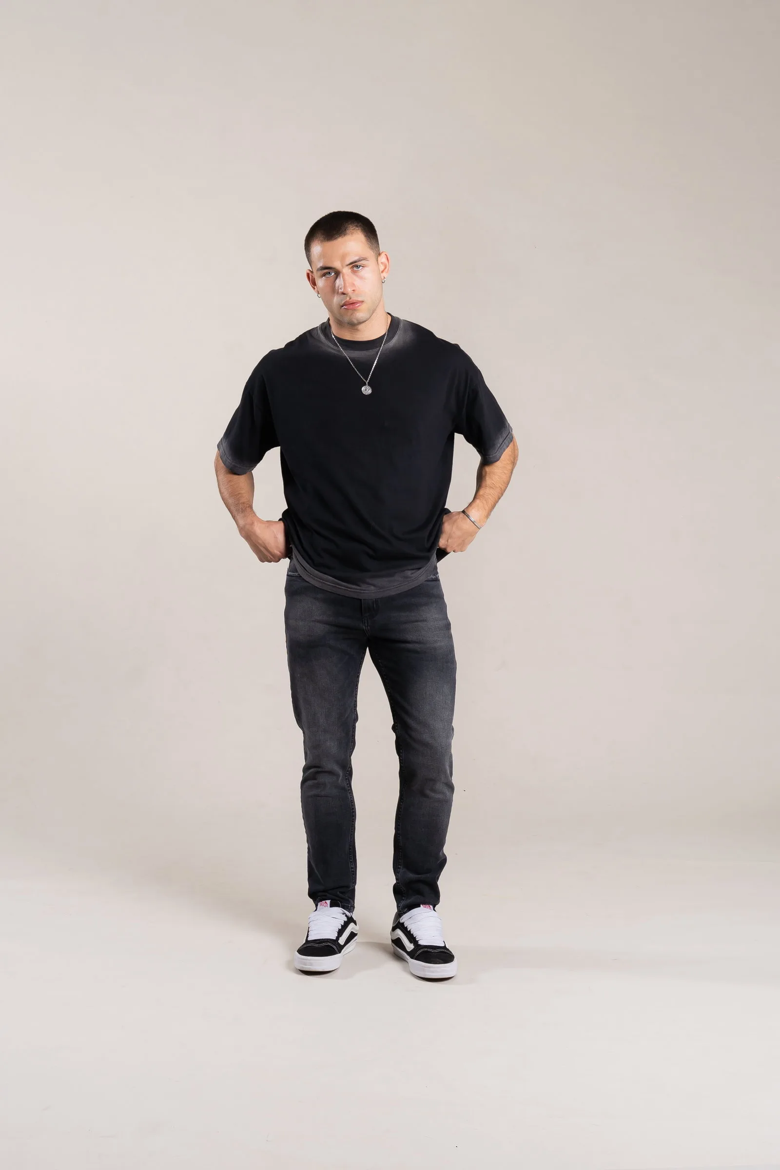 378 - SLIM FIT GRIS OSCURO - Imagen 3