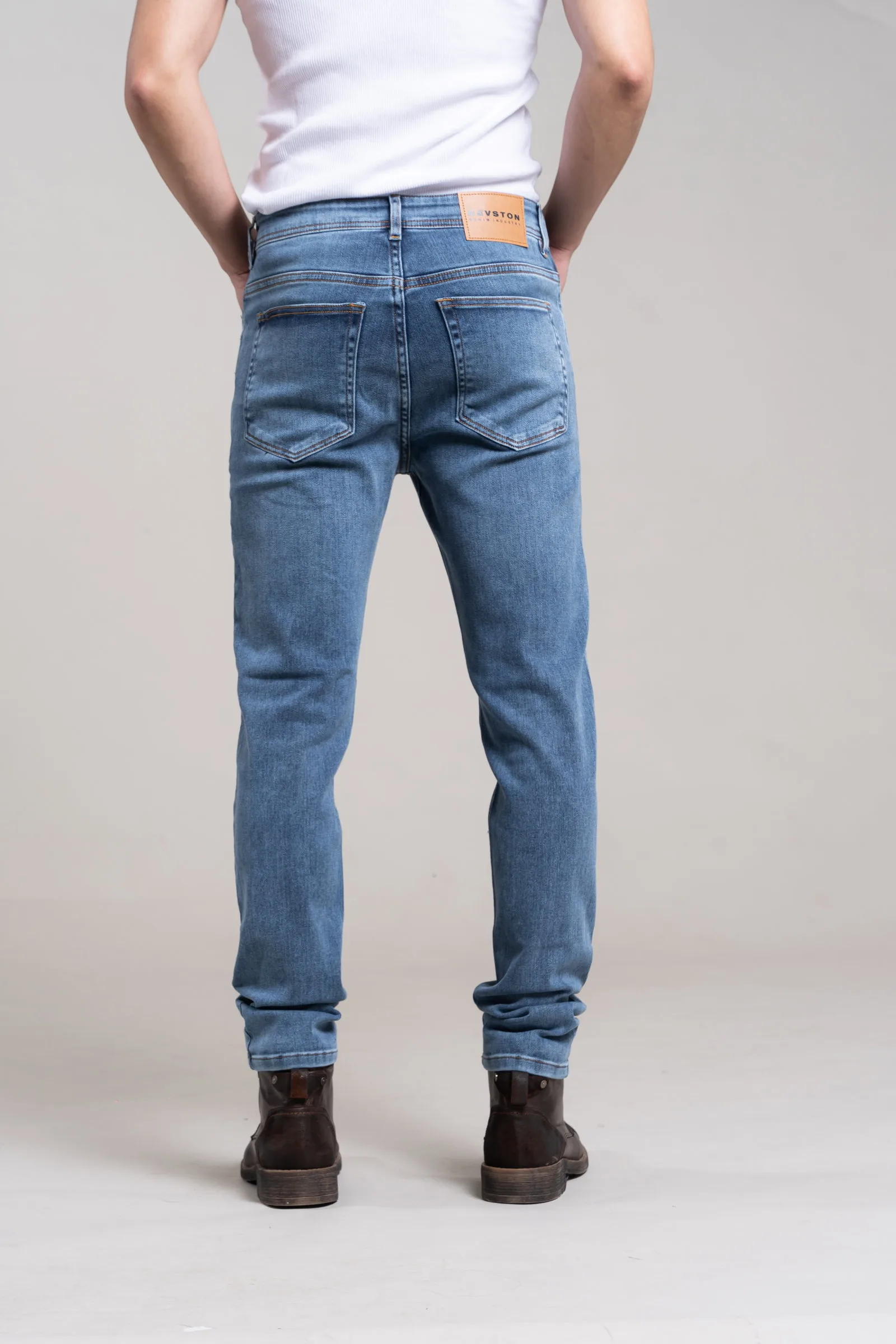 390 - SLIM FIT AZUL ULTIMOS TALLES - Imagen 3