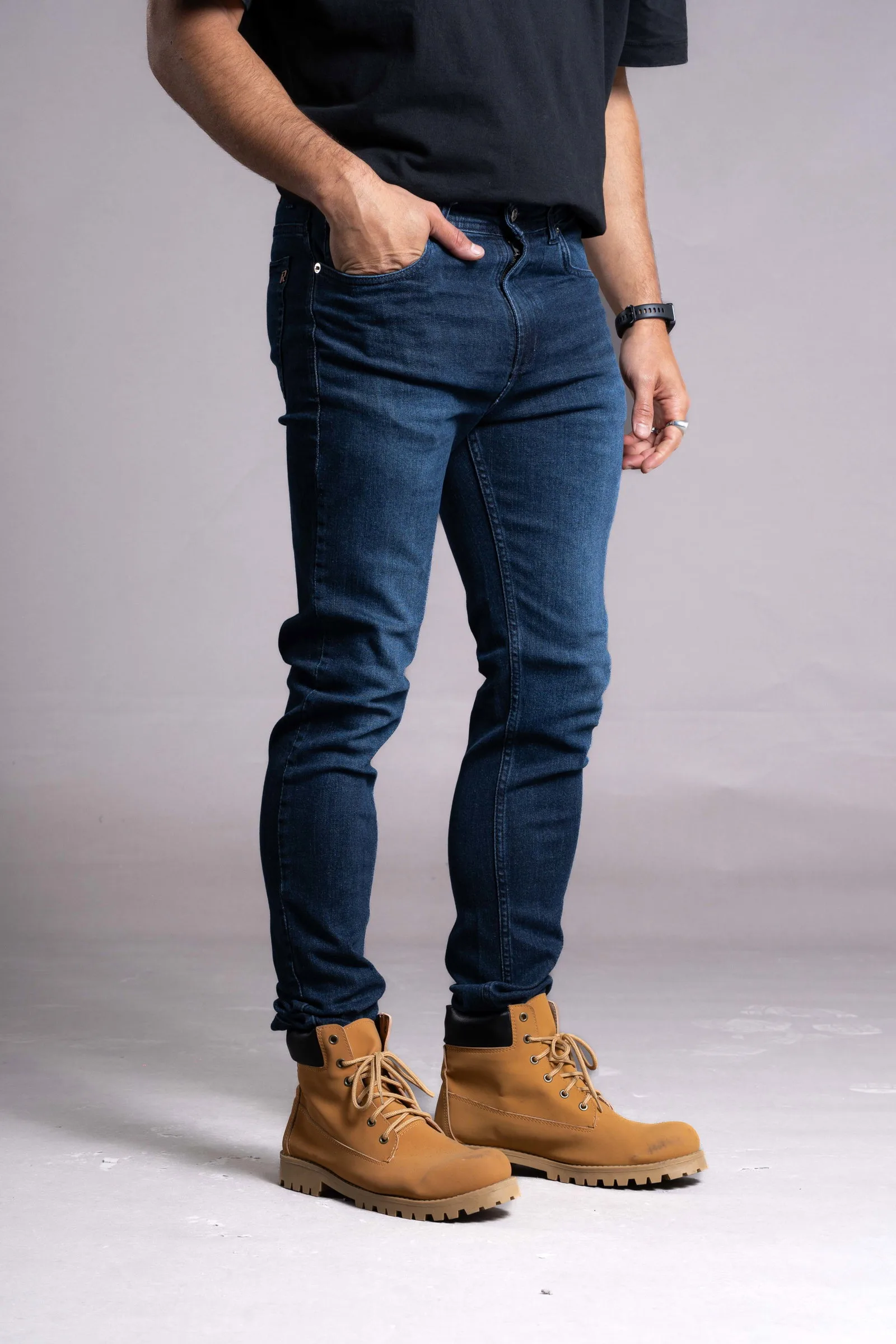 Alternative view of 414 SLIM FIT BLUE ULTIMOS TALLES