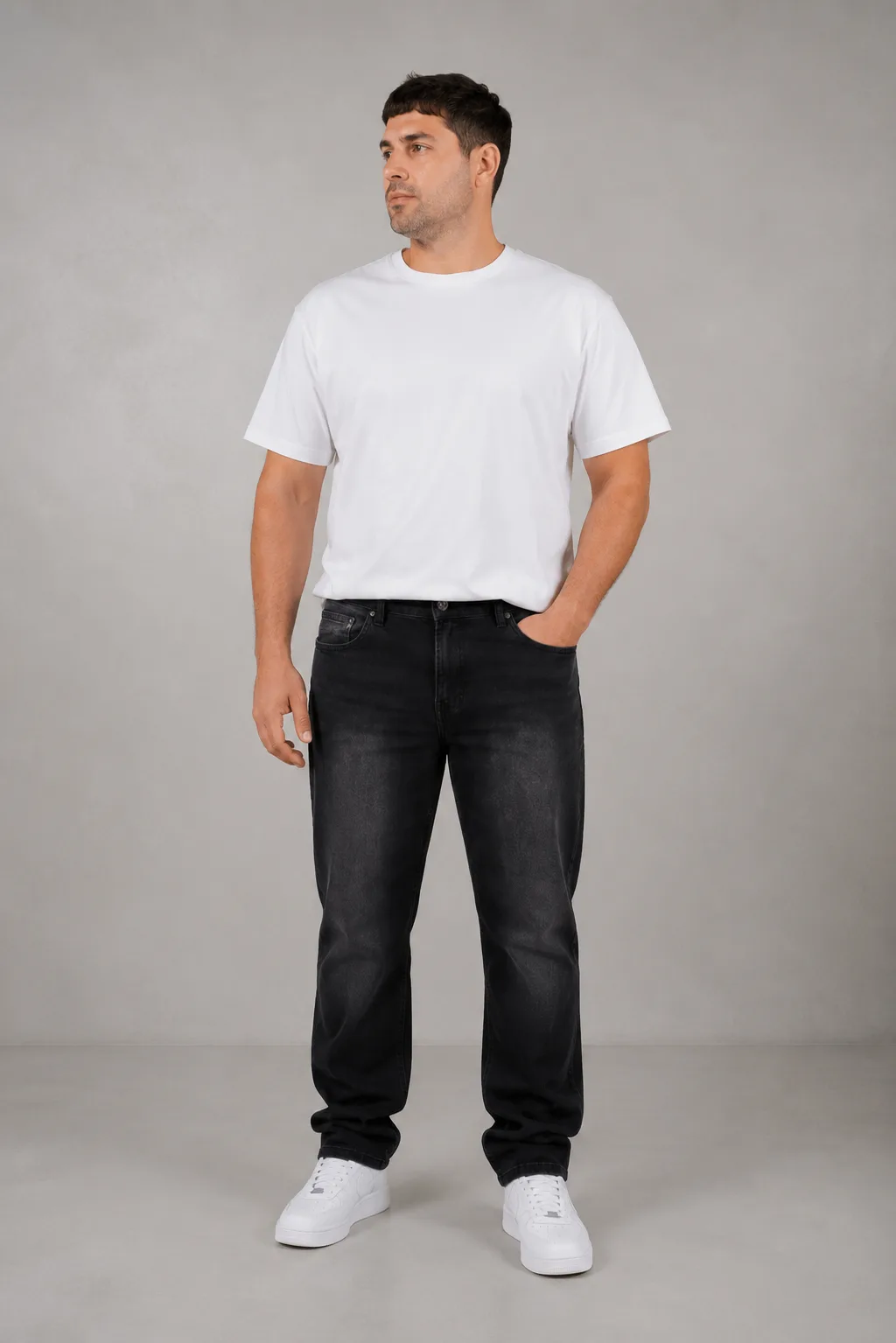 Alternative view of 442 SLIM FIT BLACK ULTIMOS TALLES