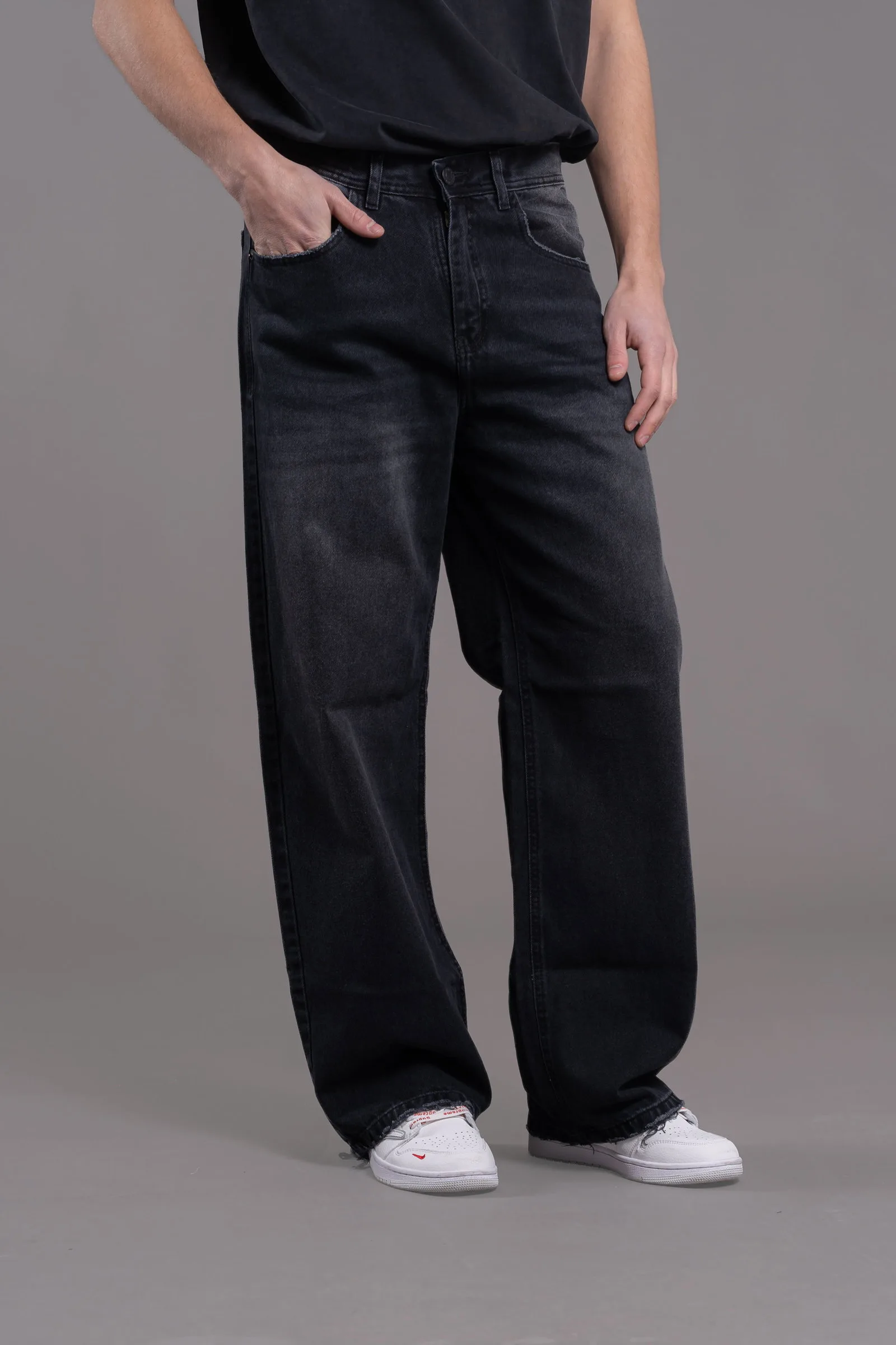 Alternative view of 450 Baggy Washed Black