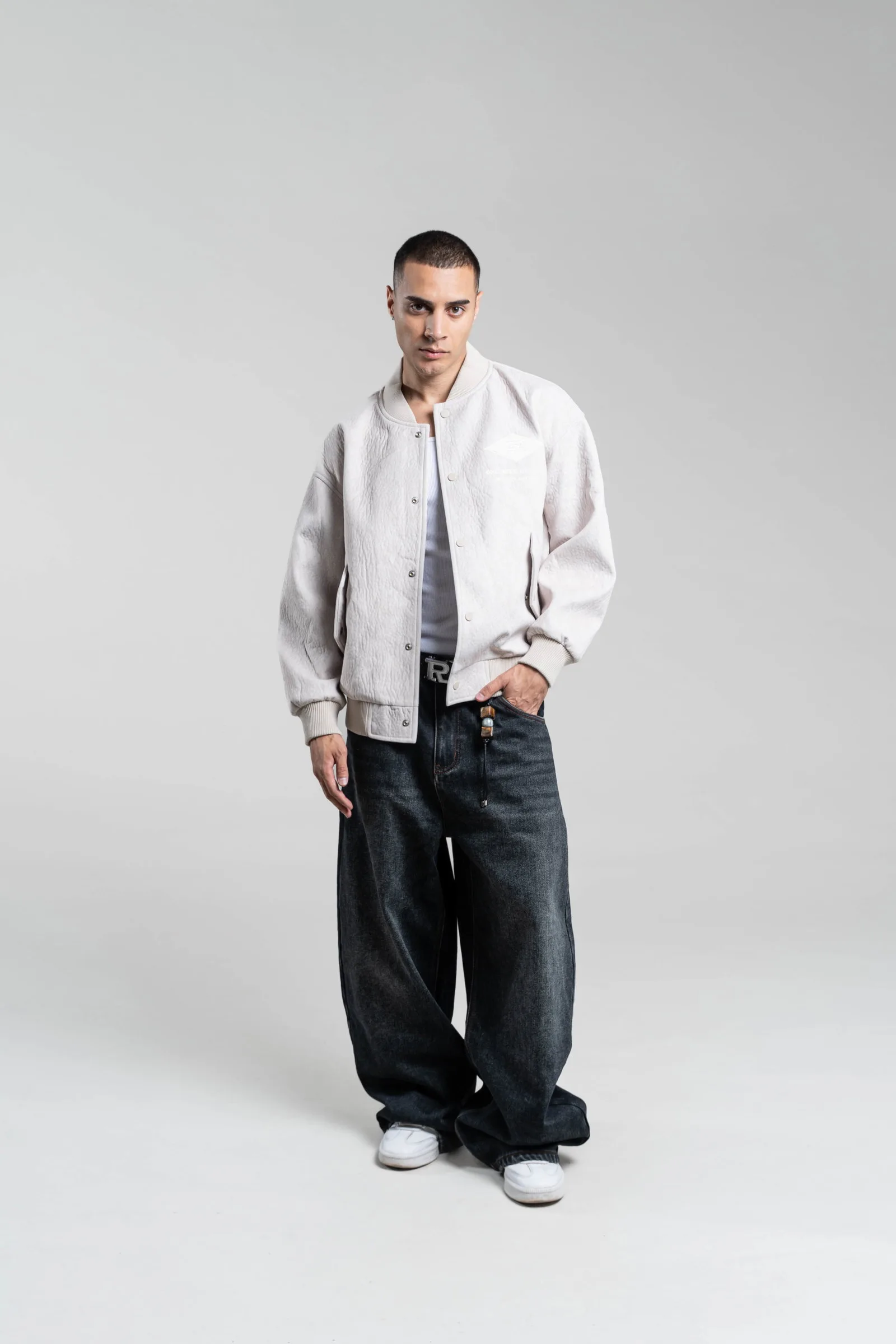 521C - CAMPERA BEIGE IMPORTADA - Imagen 4