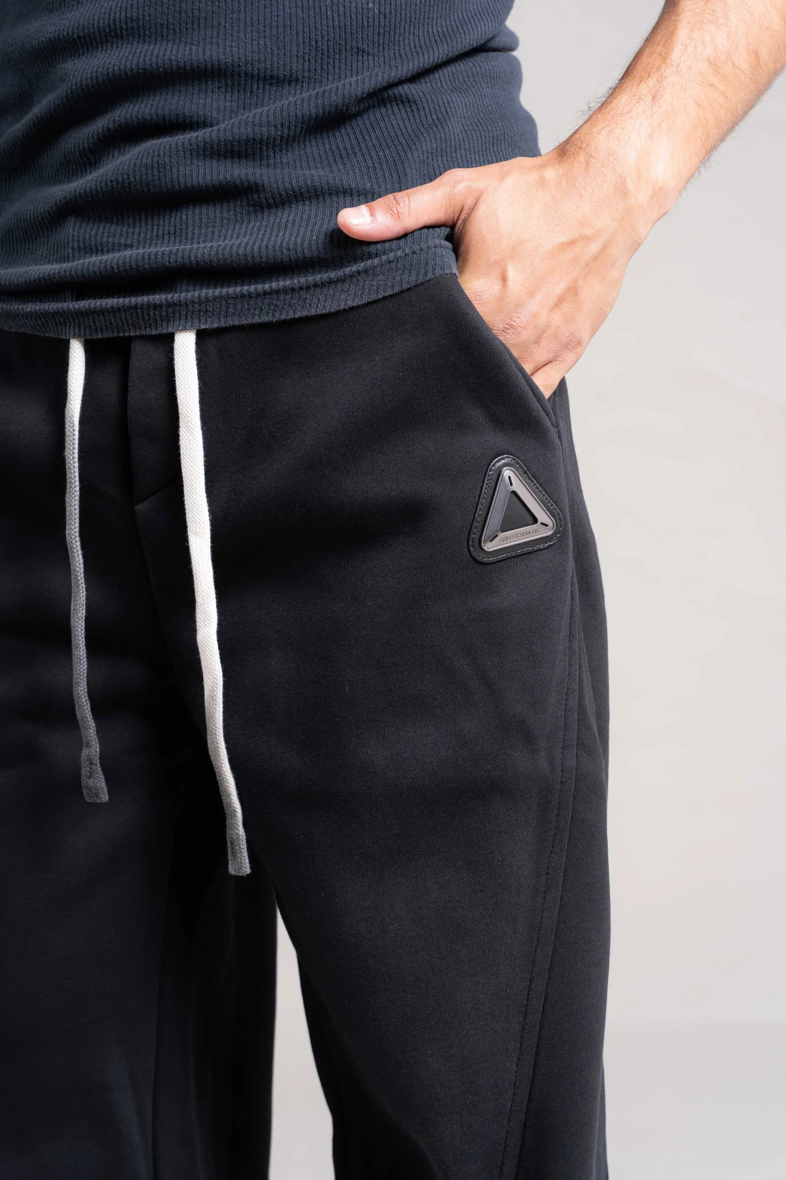 Alternative view of 7802N STREET JOGGER- BLACK