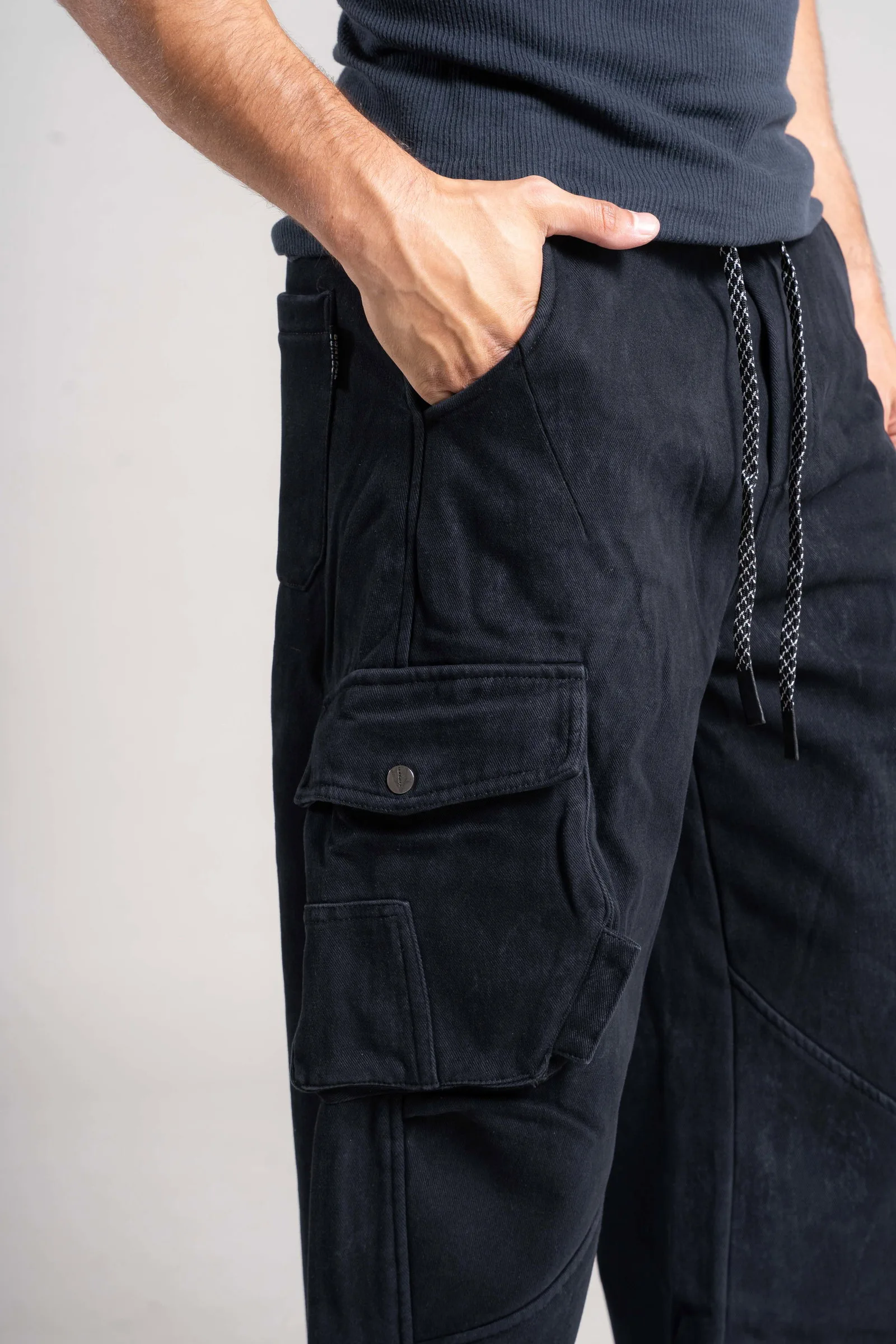8026N BLACK JOGGING - Imagen 3