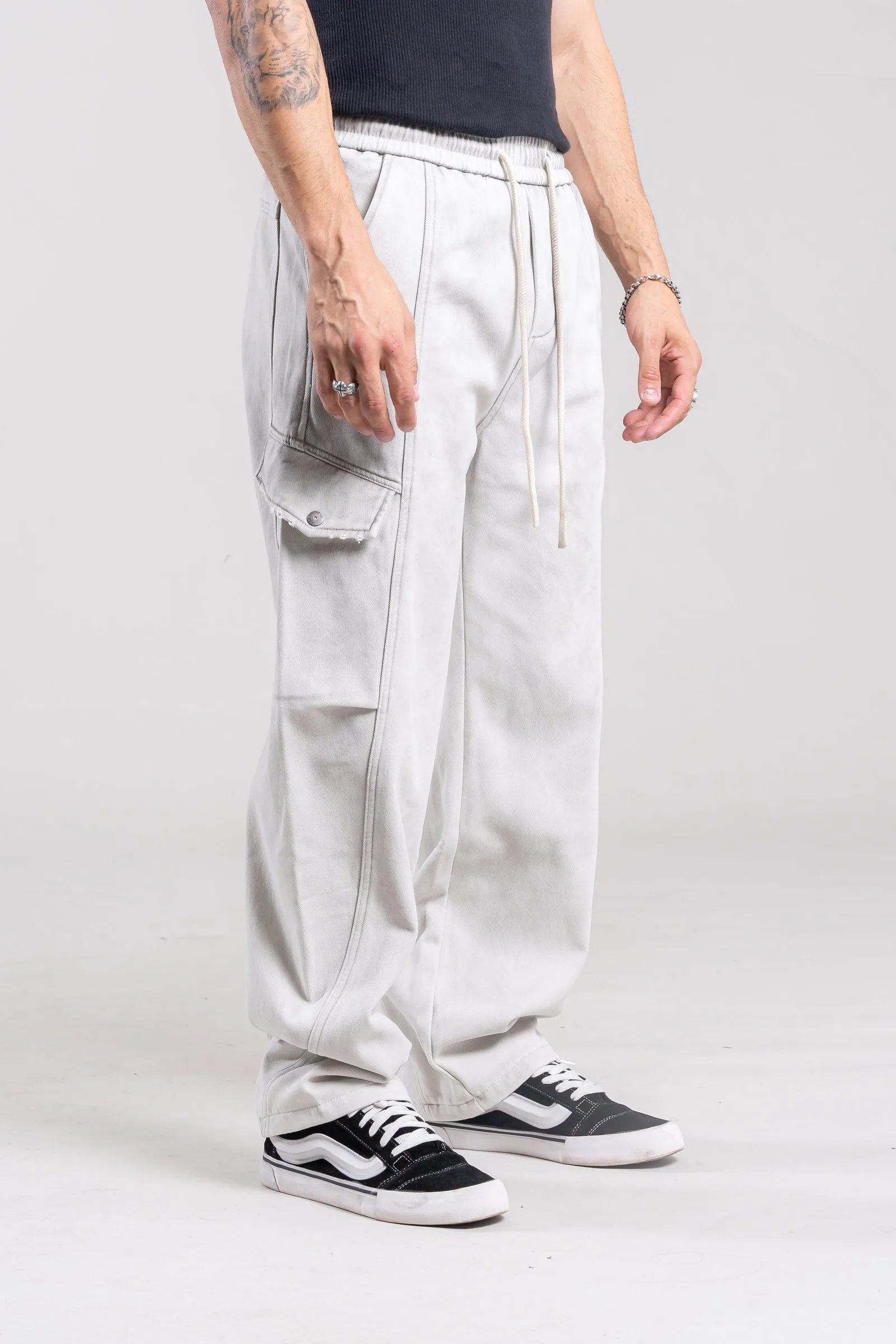 8691G - JOGGING GRIS IMPORTADO - Imagen 3