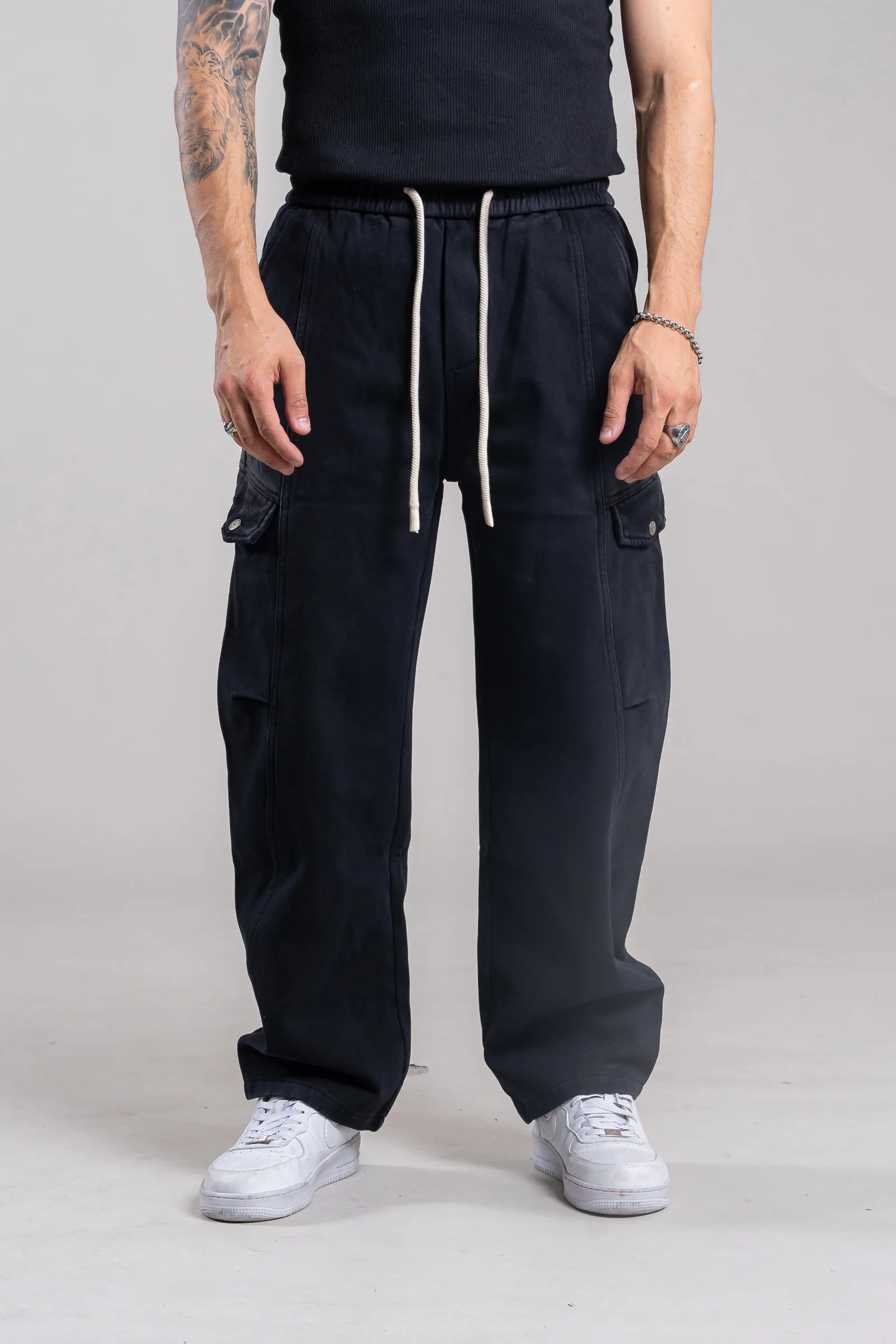 8691N - JOGGING NEGRO IMPORTADO