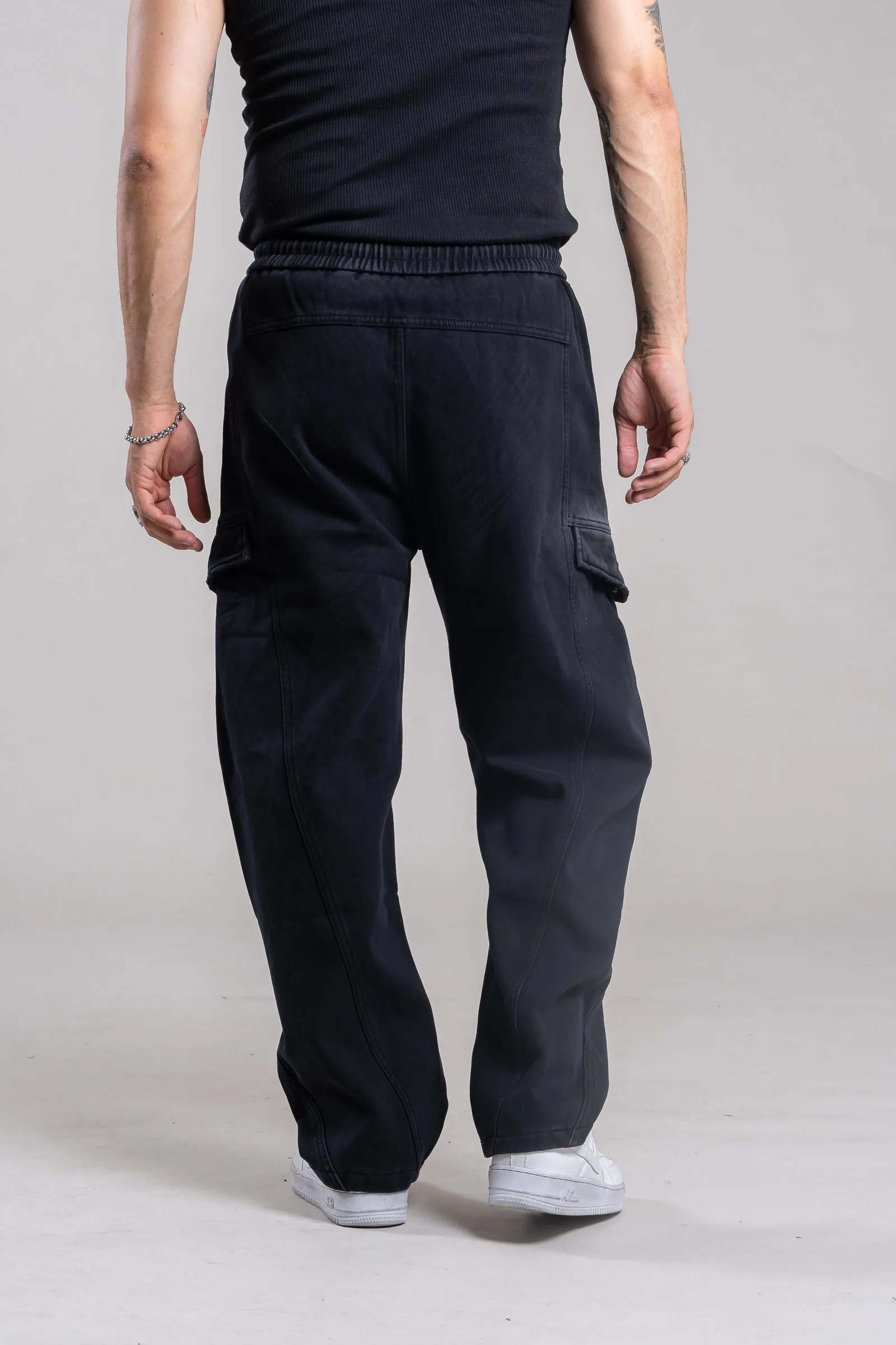Alternative view of 8691N - JOGGING NEGRO IMPORTADO