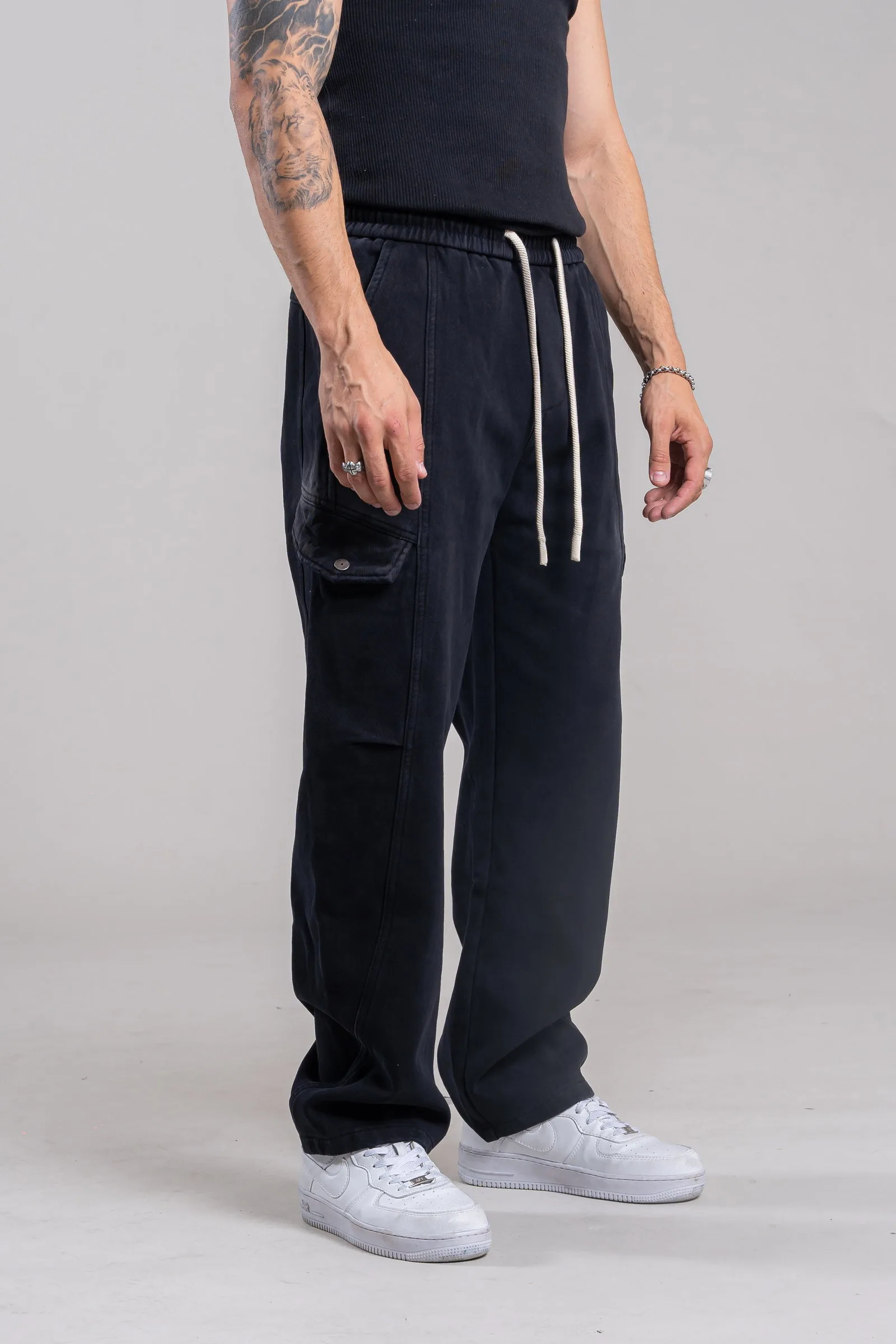 8691N - JOGGING NEGRO IMPORTADO - Imagen 3