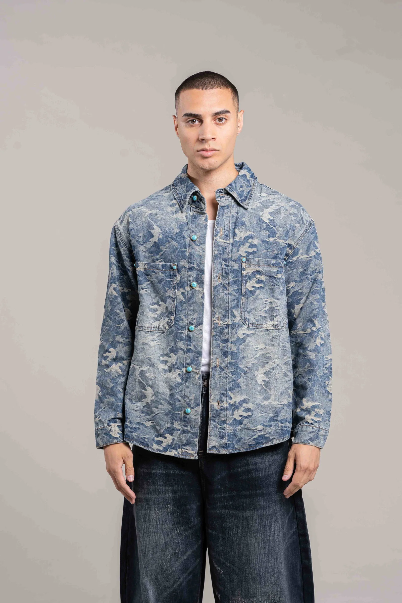 877C IMPORTADO CAMISACO CAMUFLADO