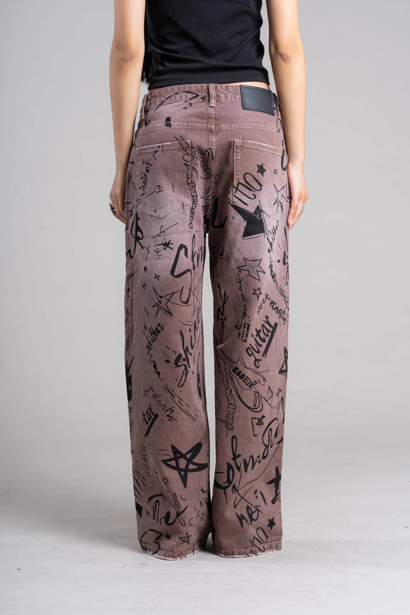 88062 - JEANS PRINT BLACK - Imagen 5