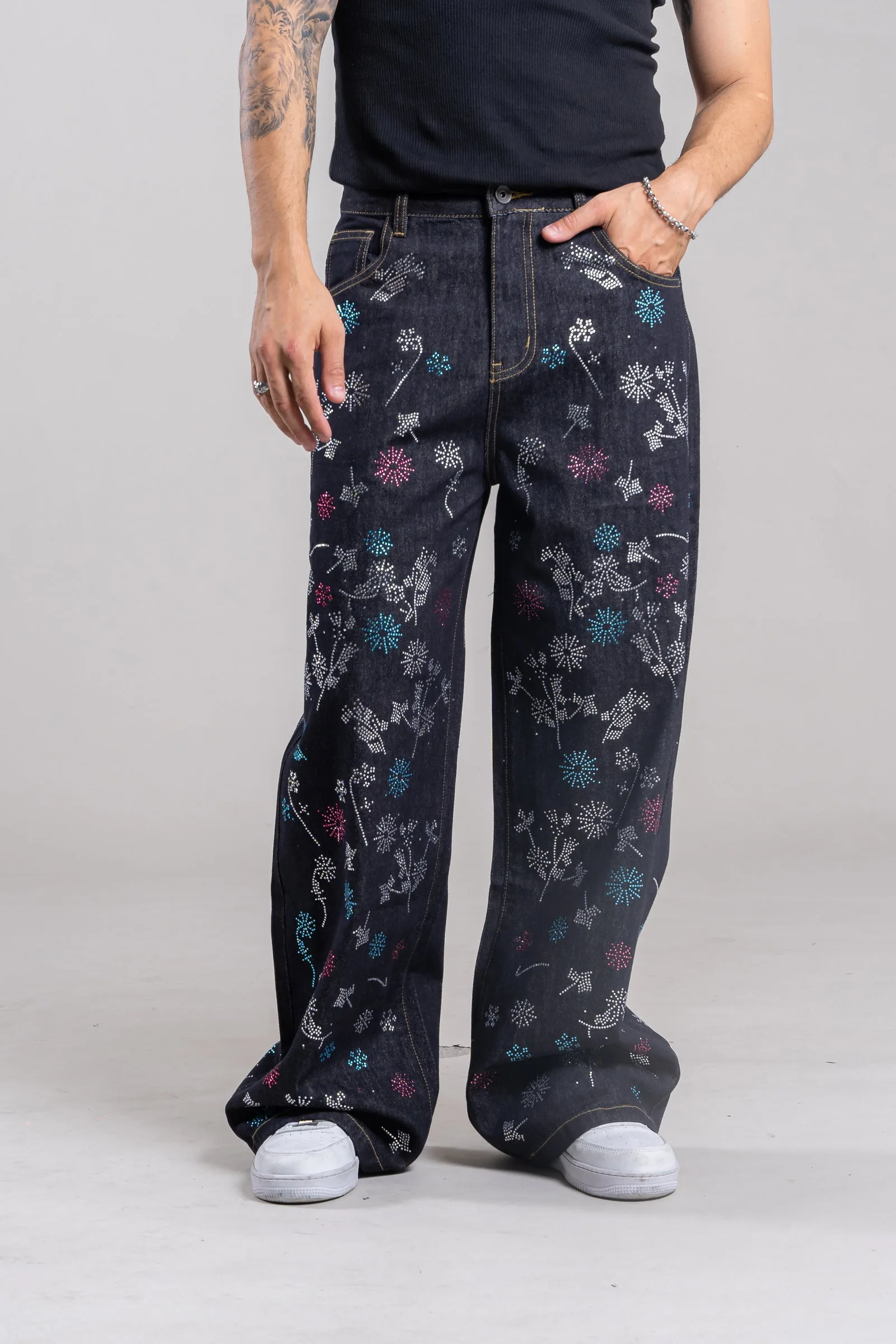 88078 - JEANS FULL STRAS