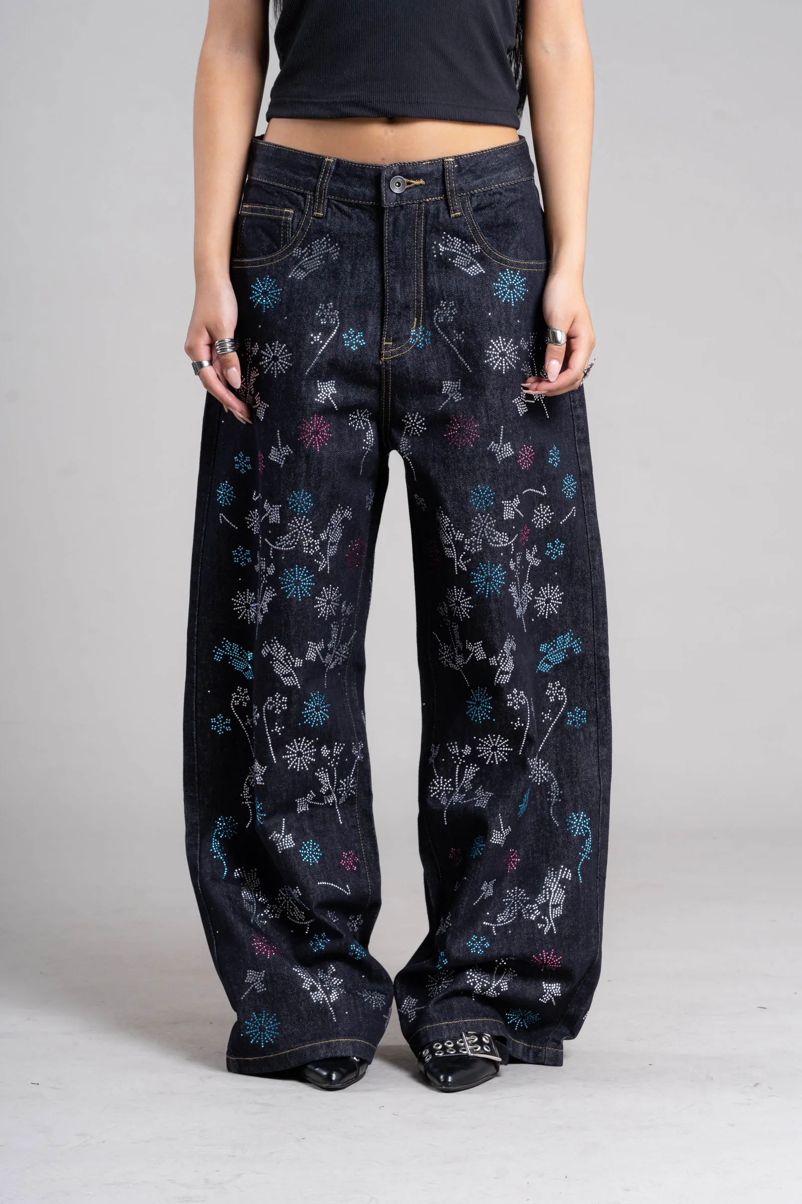 88078 - JEANS FULL STRAS - Imagen 4