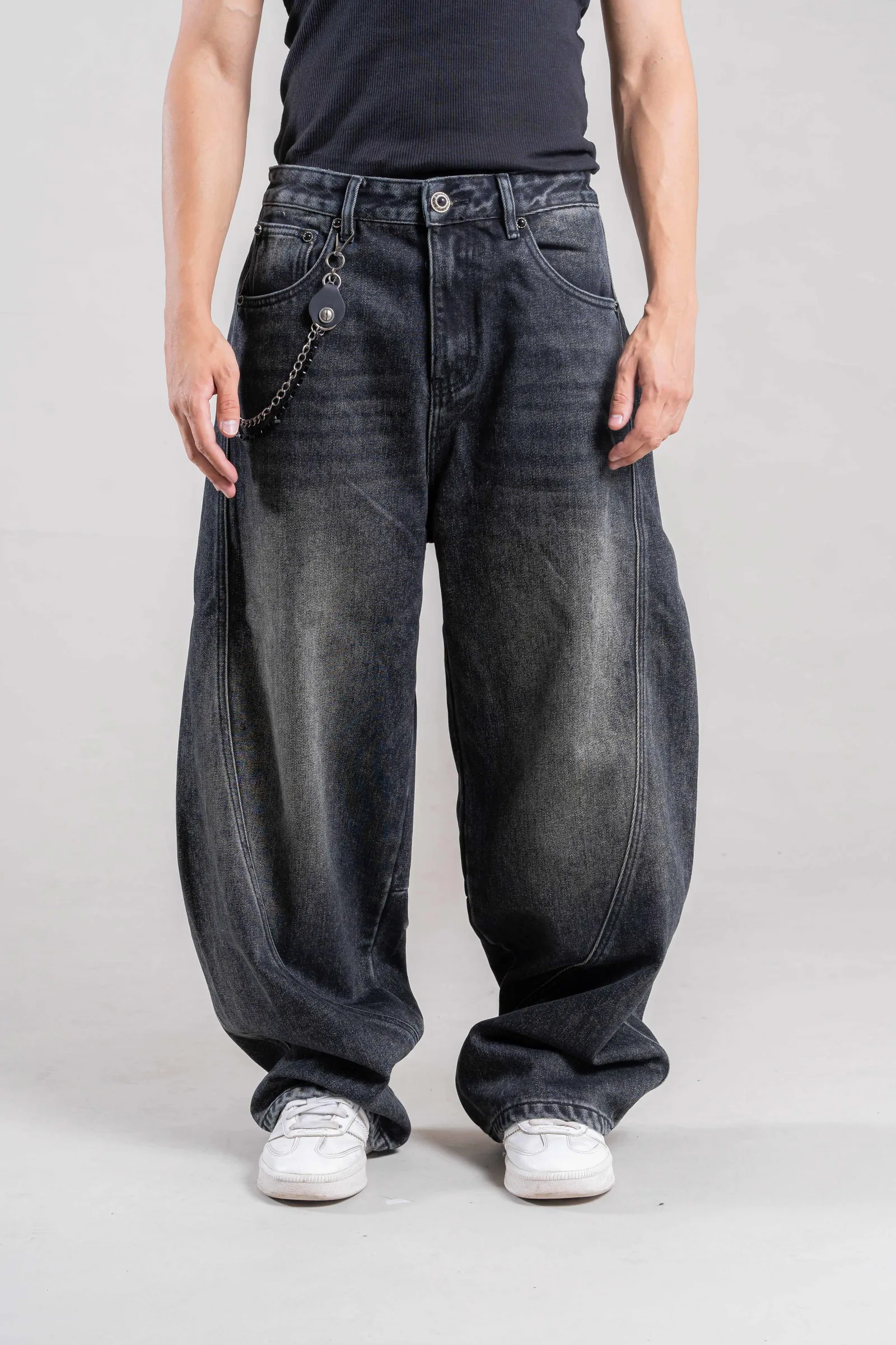L20743L JEANS  OXIDE IMPORTADO