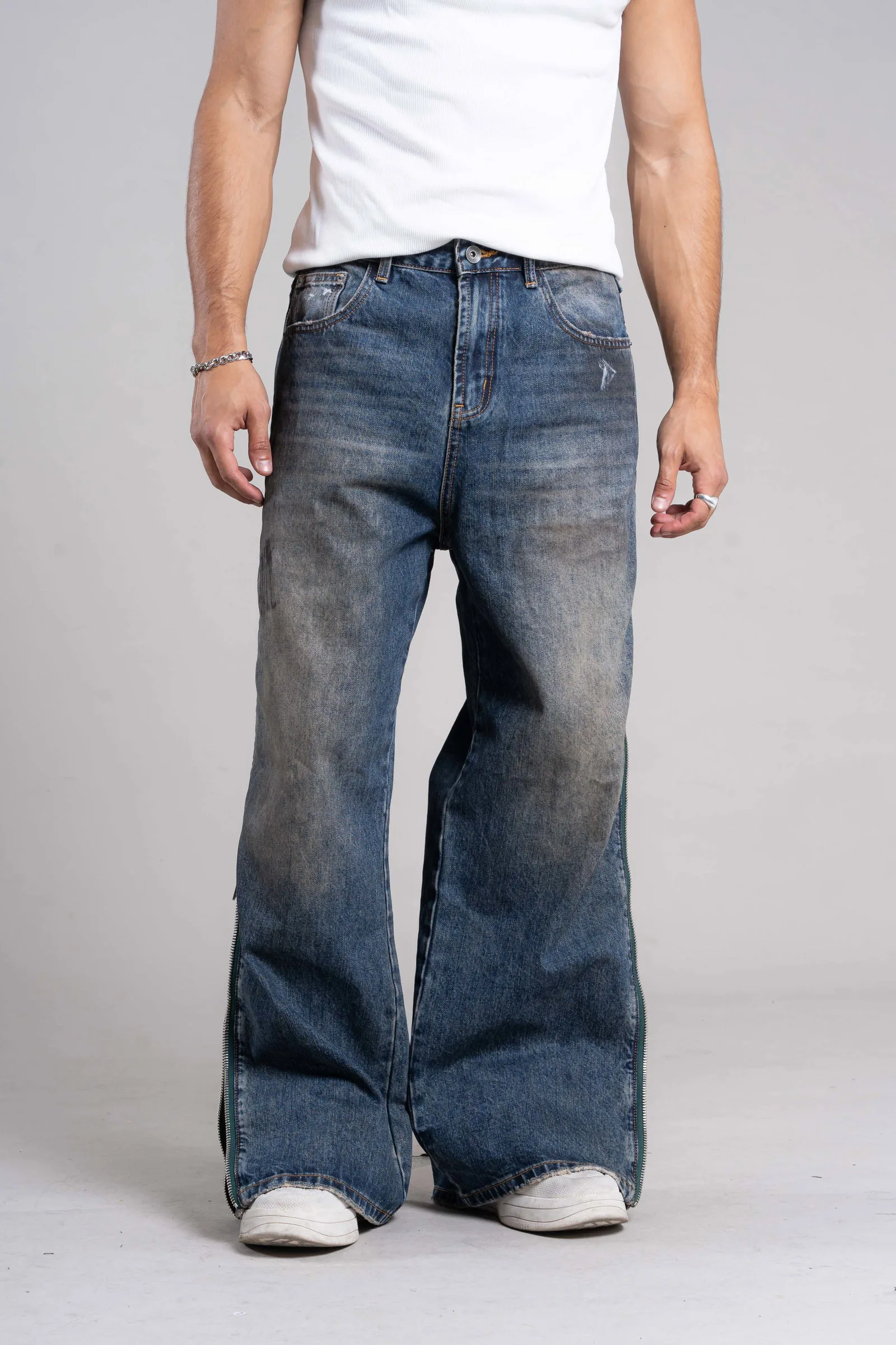 MY518-1 JEANS CON CIERRE OXIDO