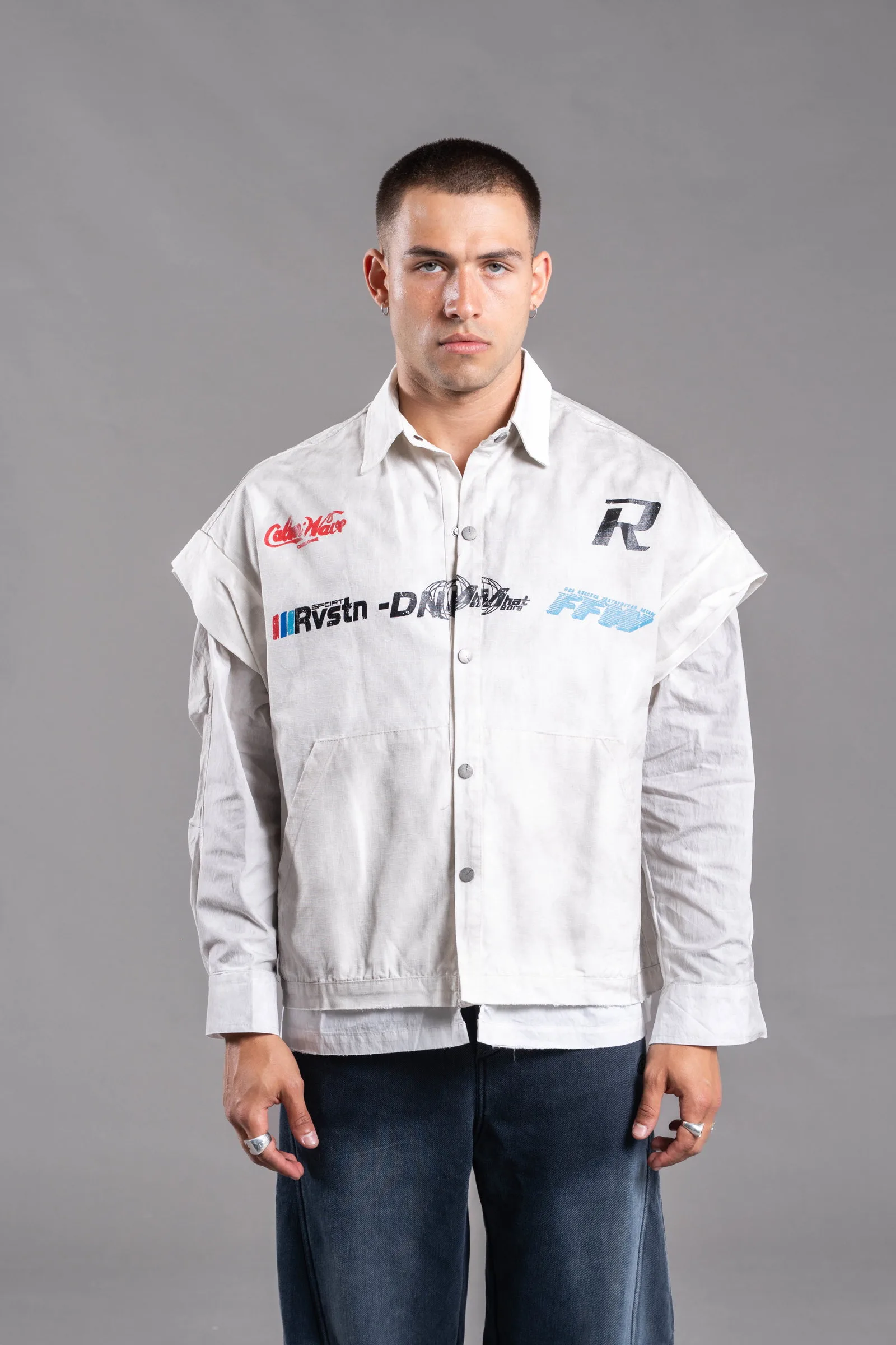 XZRN-47B CAMISA HIBRIDA DENIM