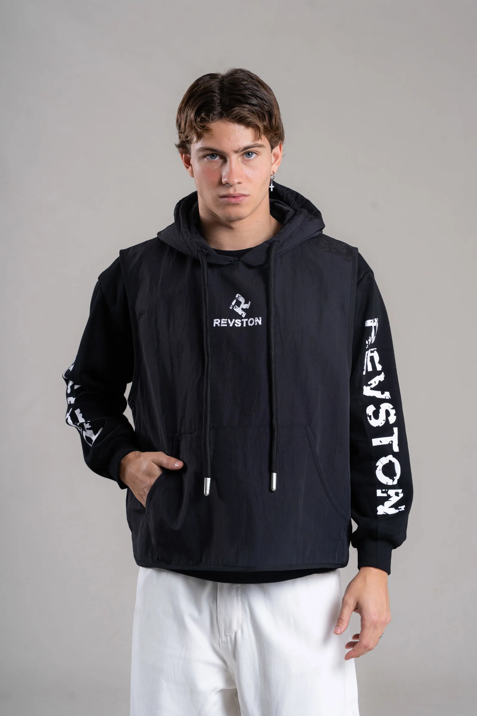 XZRN-53 LAYERED STREET HOODIE
