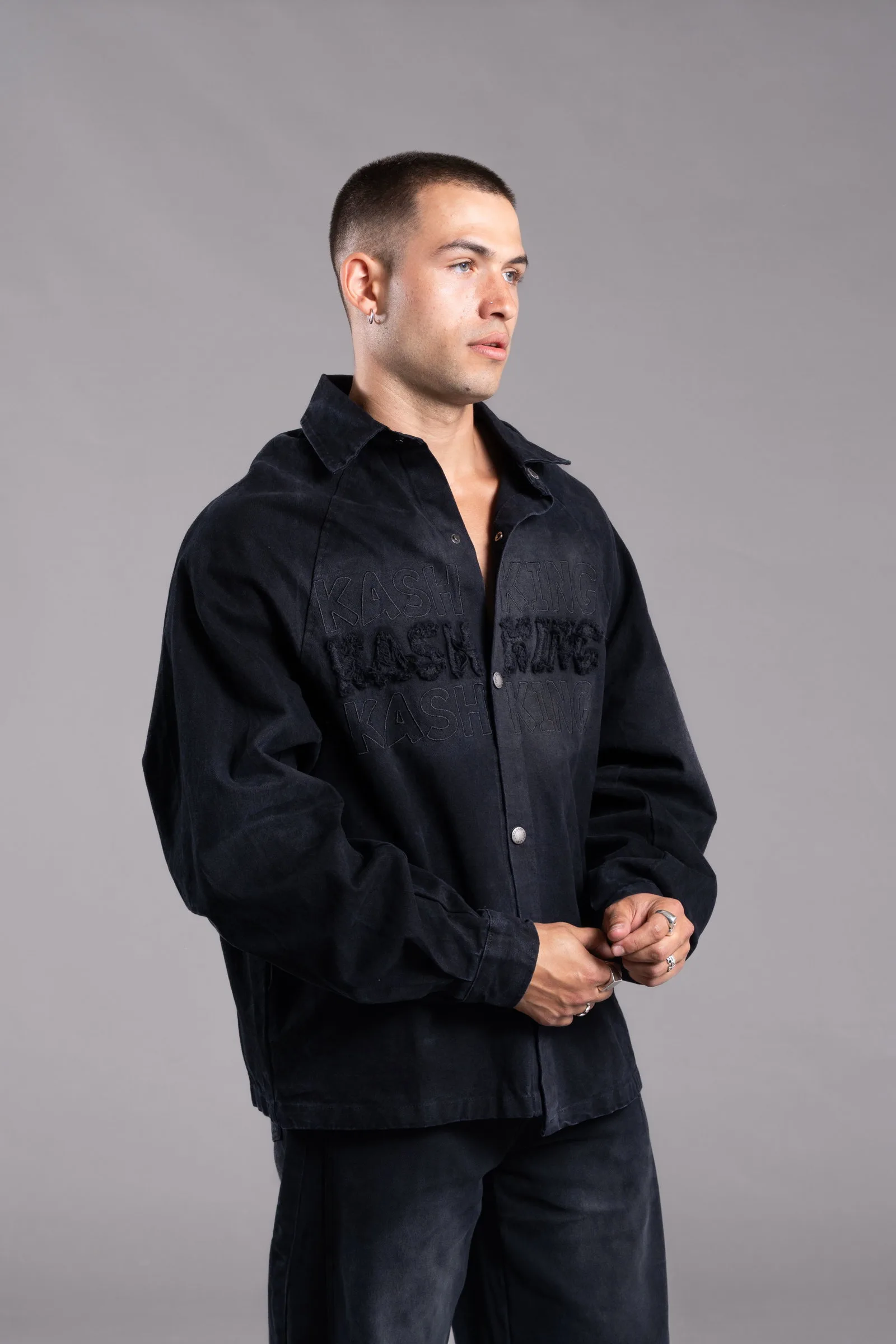 XZRN-61 CAMISACO IMPORTADO BLACK