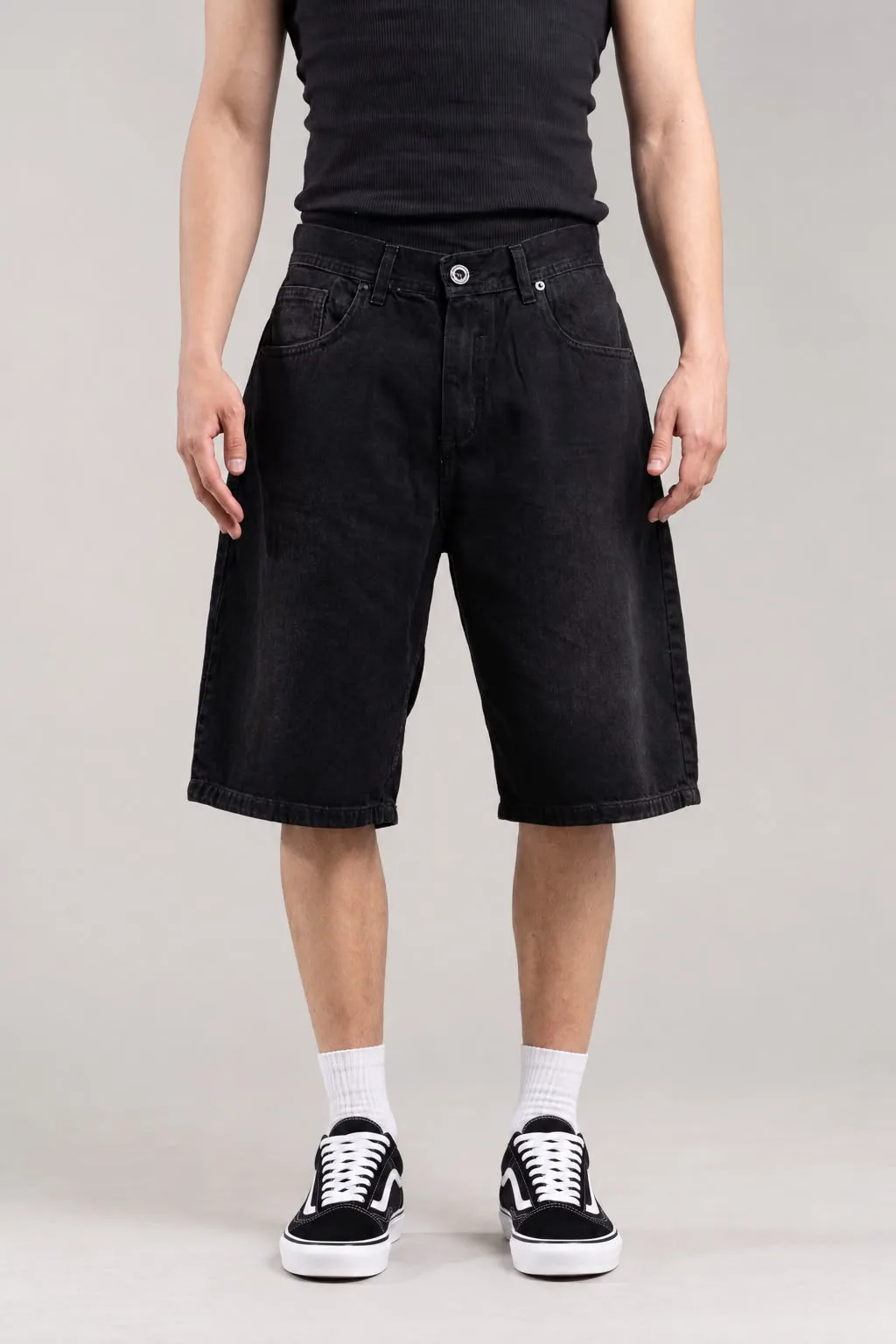 Bermuda con presilla black - Revston