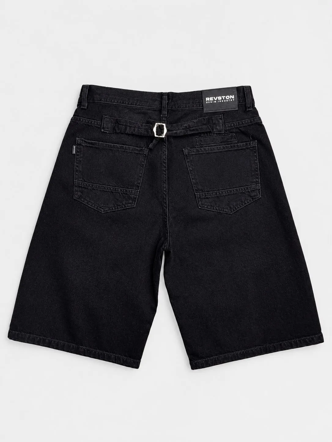 Bermuda con presilla black - Revston (foto 3)