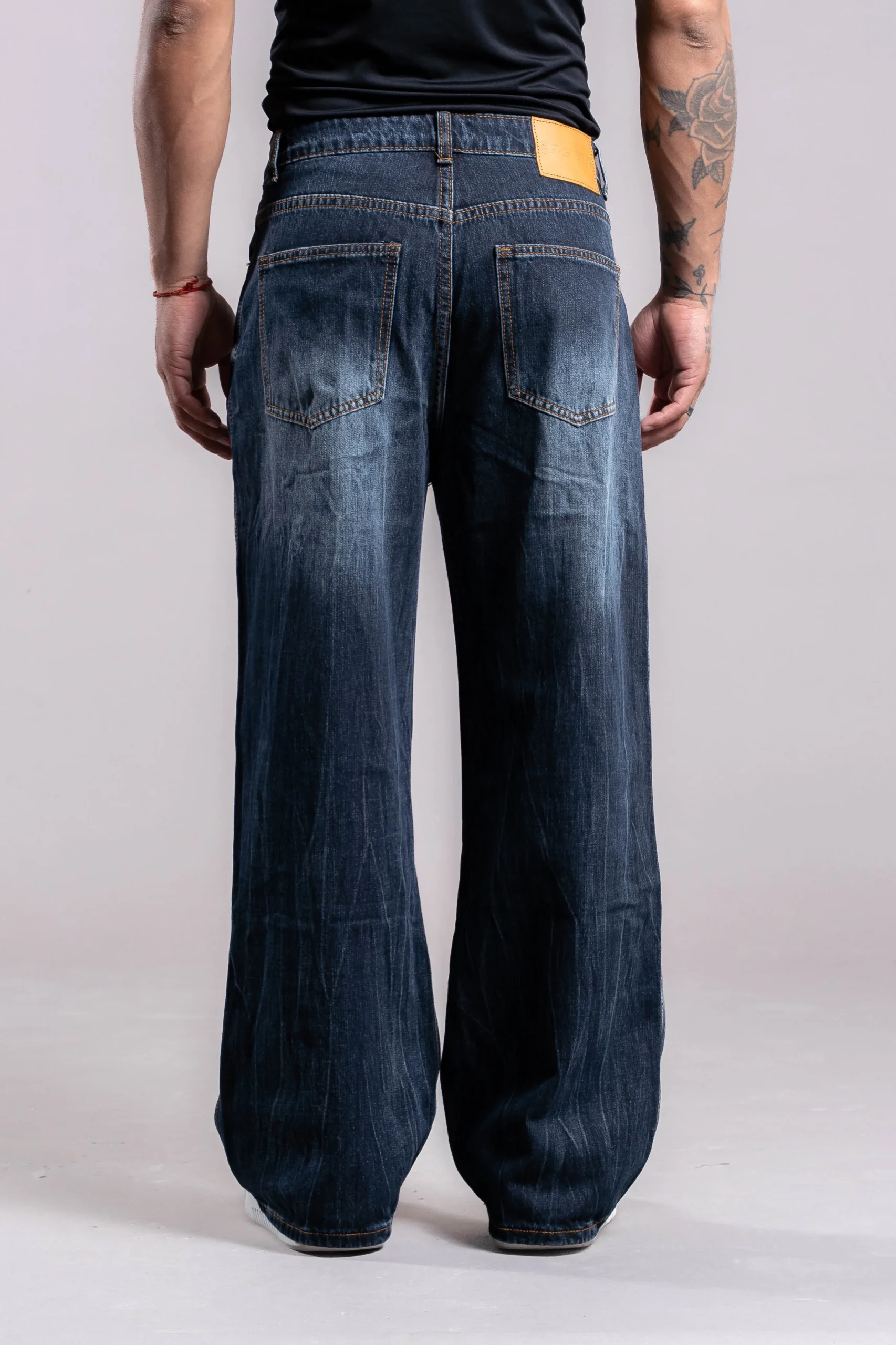 Baggy blue vintage 8812 - Revston (foto 3)